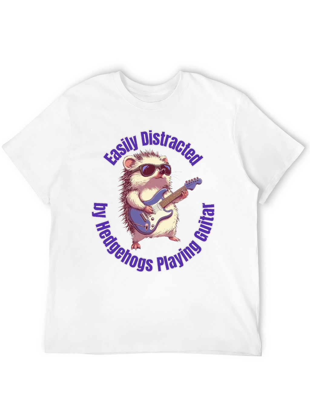 Hedgehog Guitarist T-Shirt