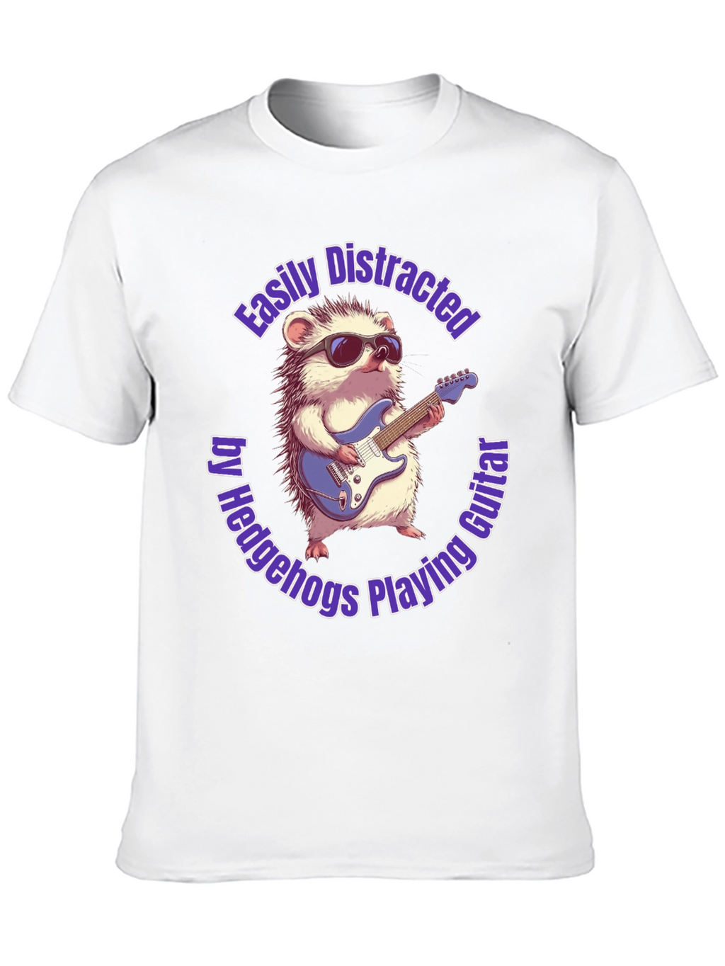 Hedgehog Guitarist T-Shirt