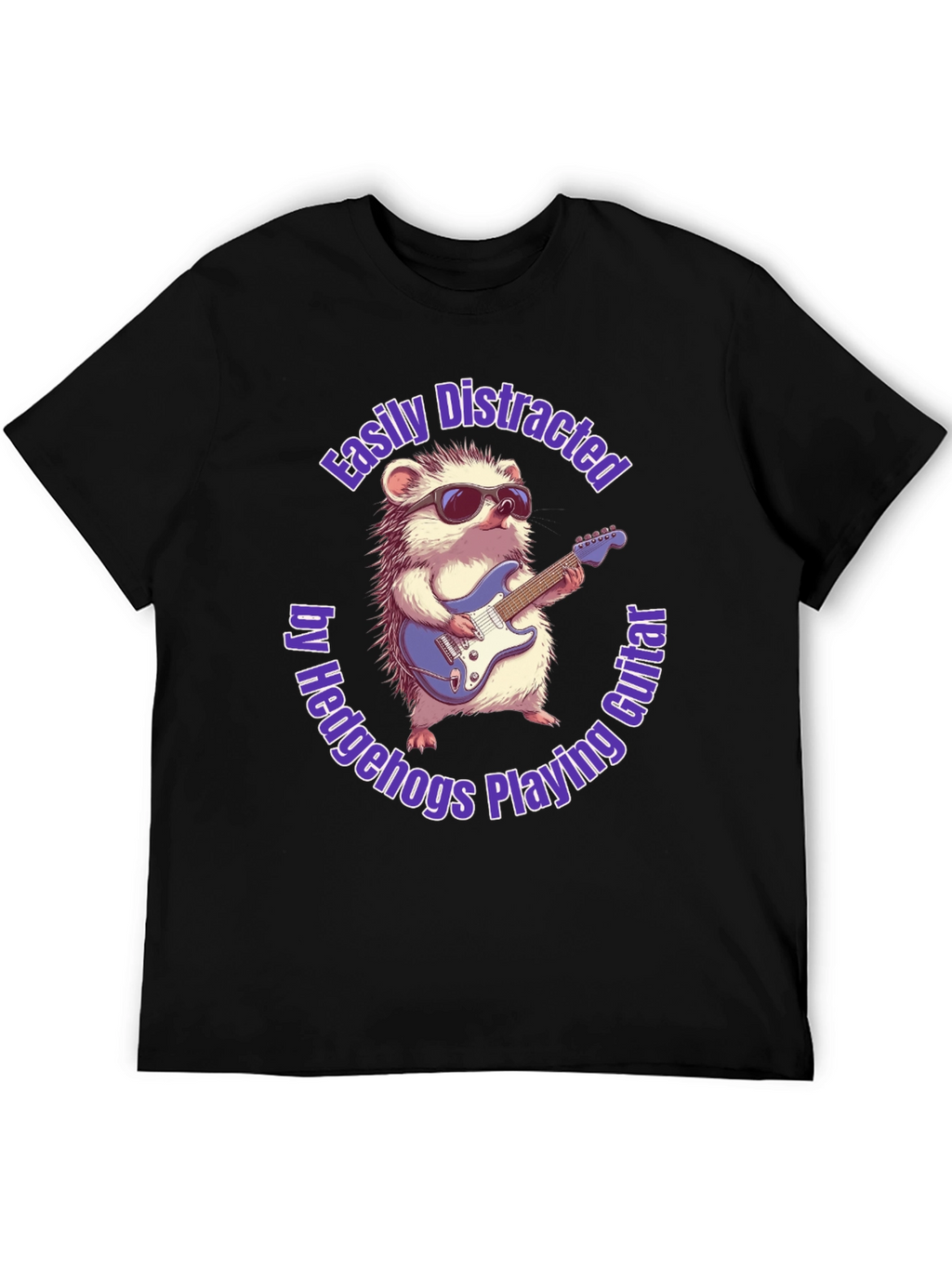 Hedgehog Guitarist T-Shirt