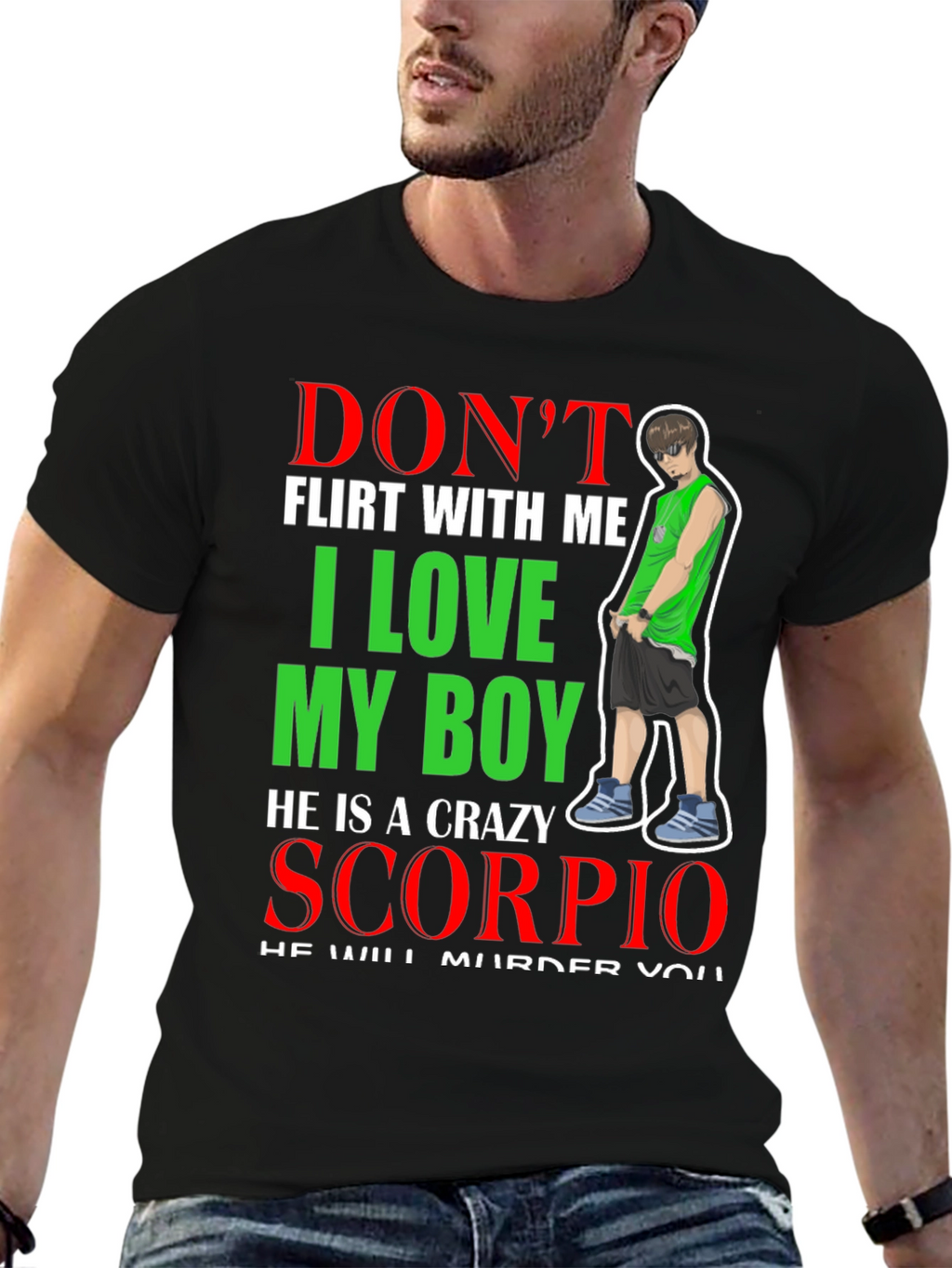 Dont Flirt With Me Scorpio T-Shirt