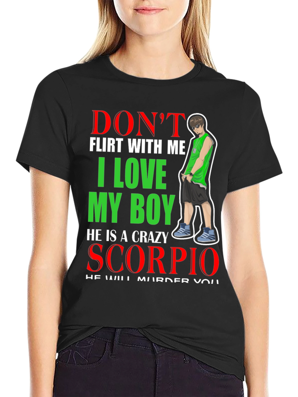 Dont Flirt With Me Scorpio T-Shirt