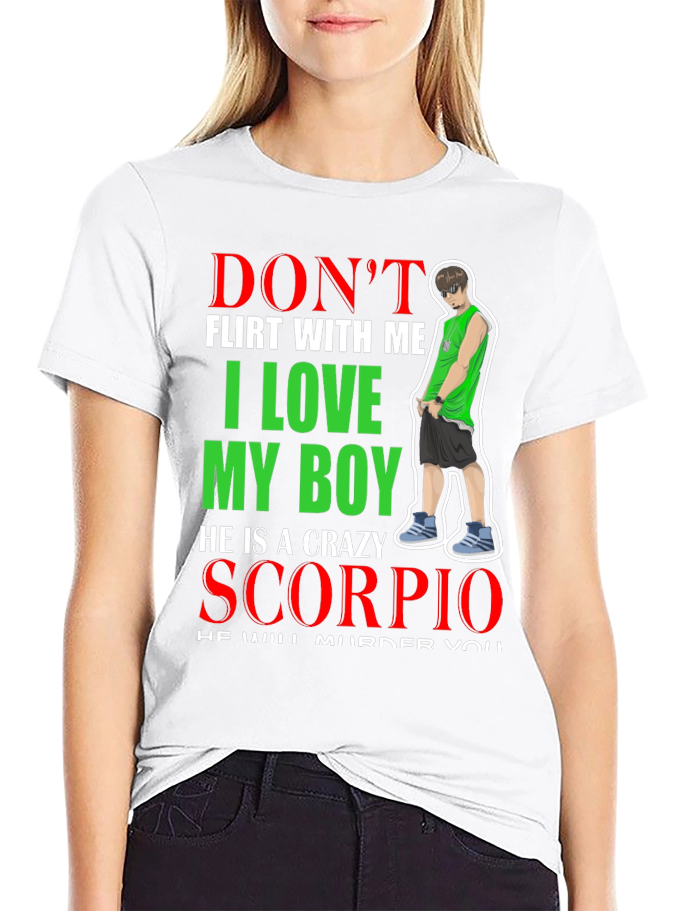 Dont Flirt With Me Scorpio T-Shirt