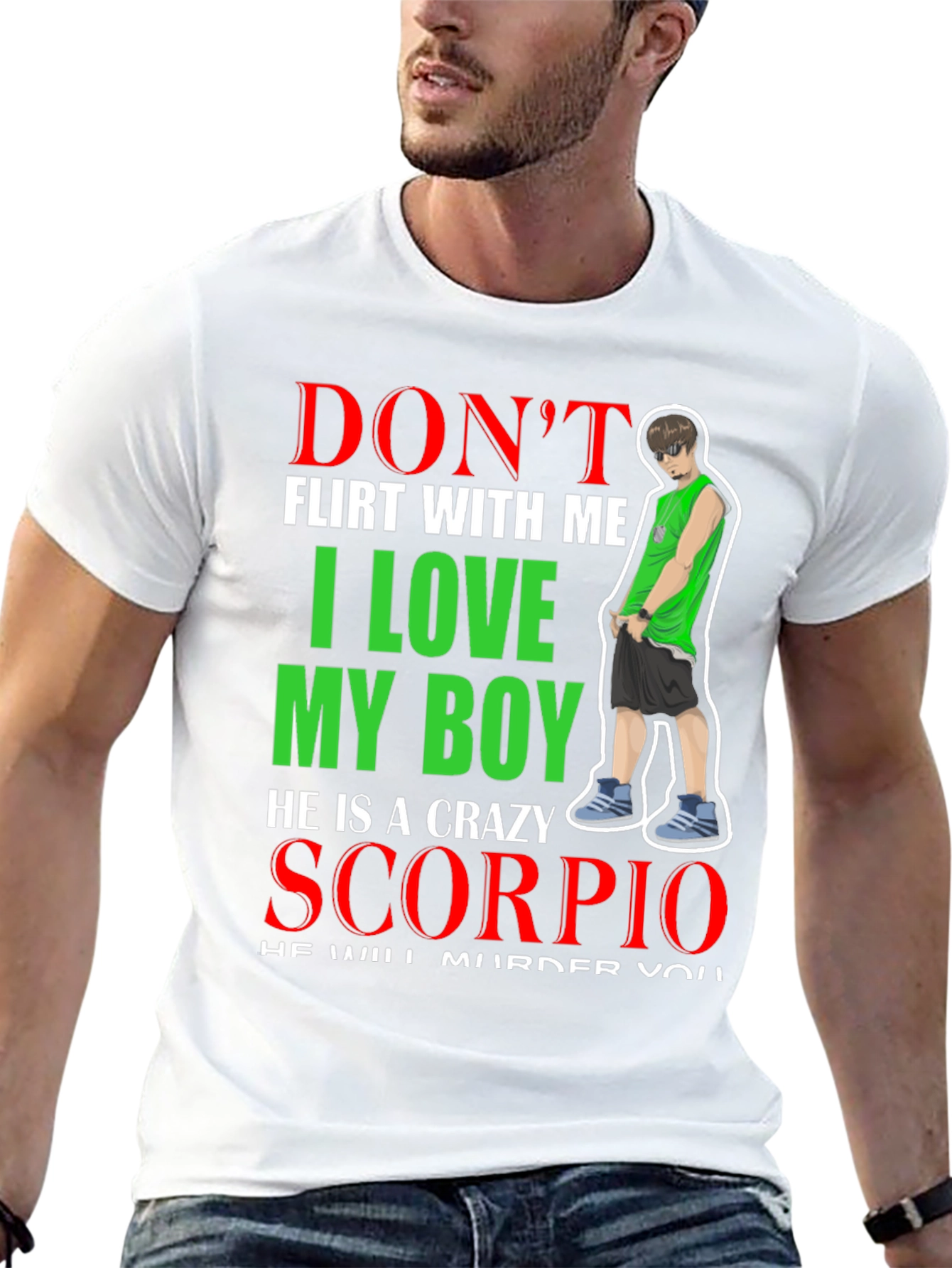 Dont Flirt With Me Scorpio T-Shirt