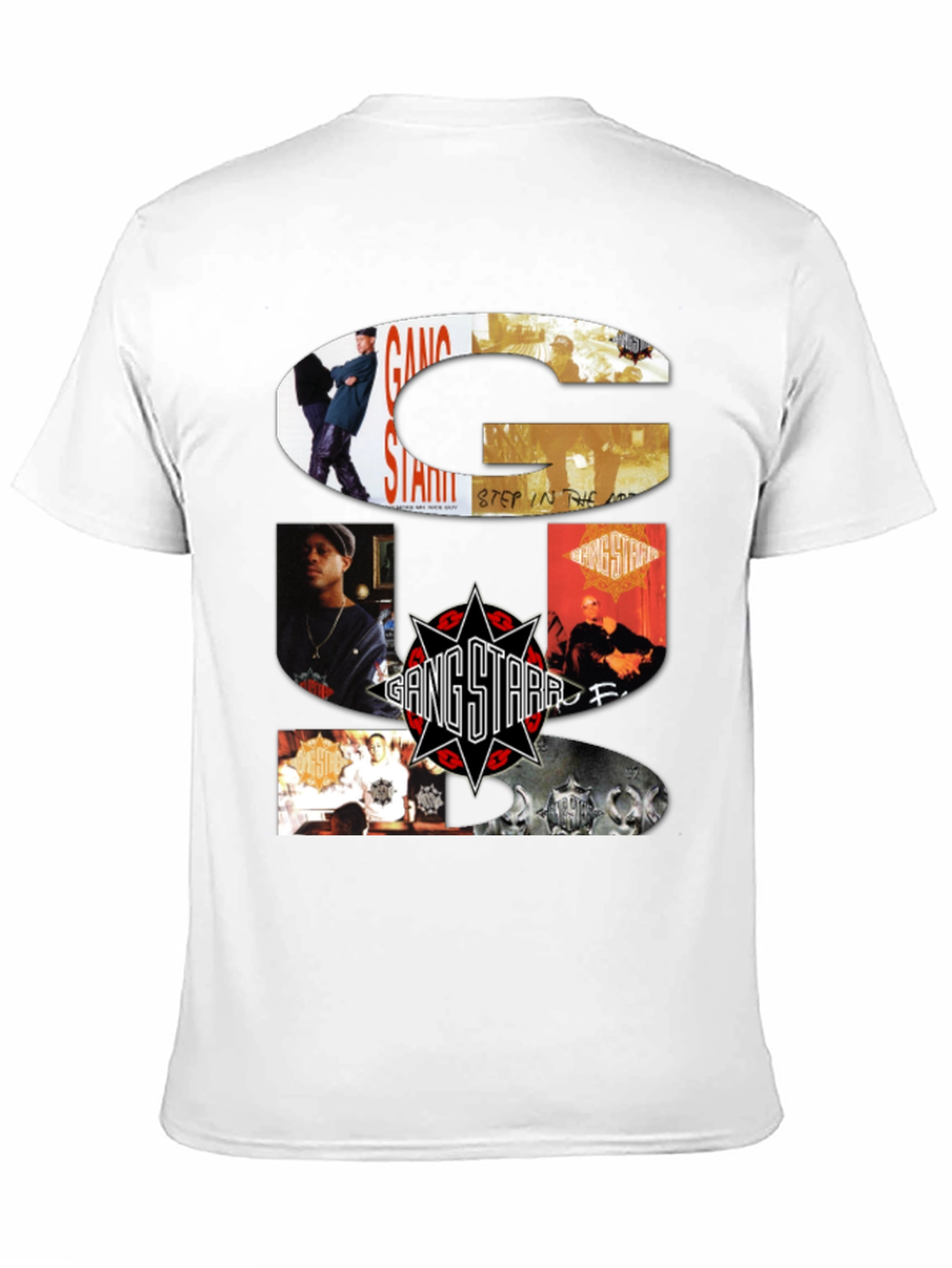 Gang Starr Black T-Shirt - Hip Hop Music Apparel