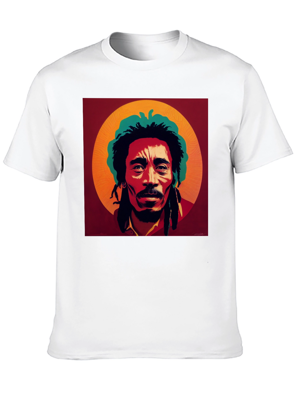 Bob Marley Portrait Tee - Black