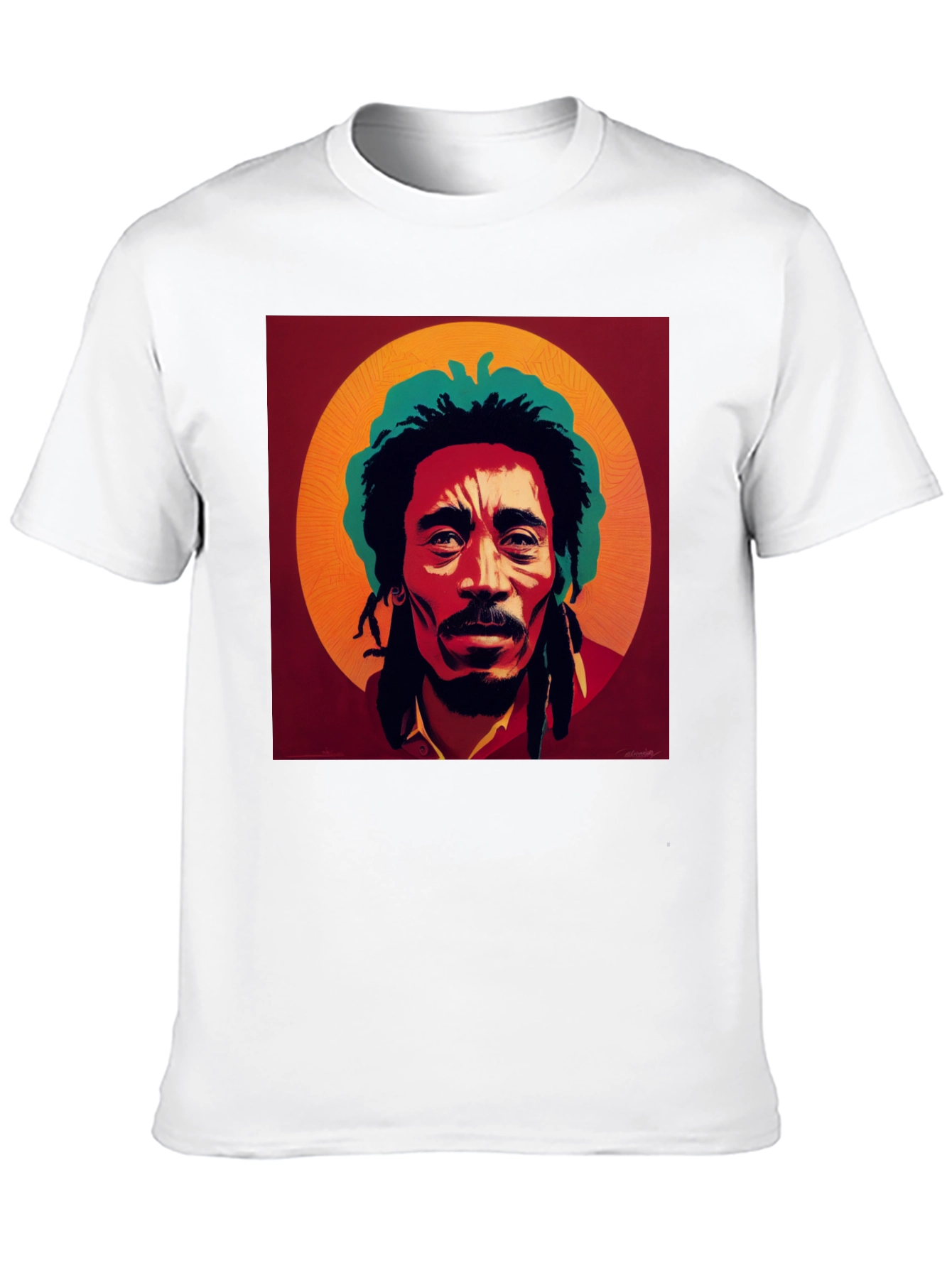 Bob Marley Portrait Tee - Black