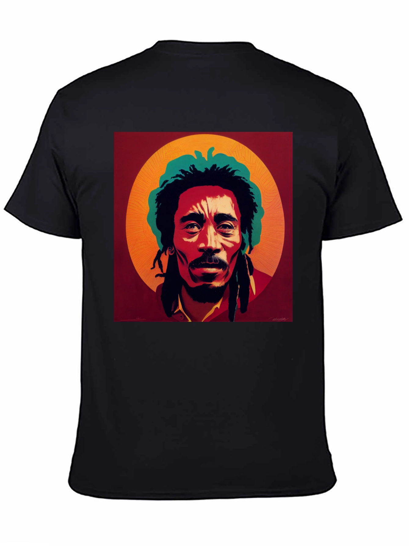 Bob Marley Portrait Tee - Black