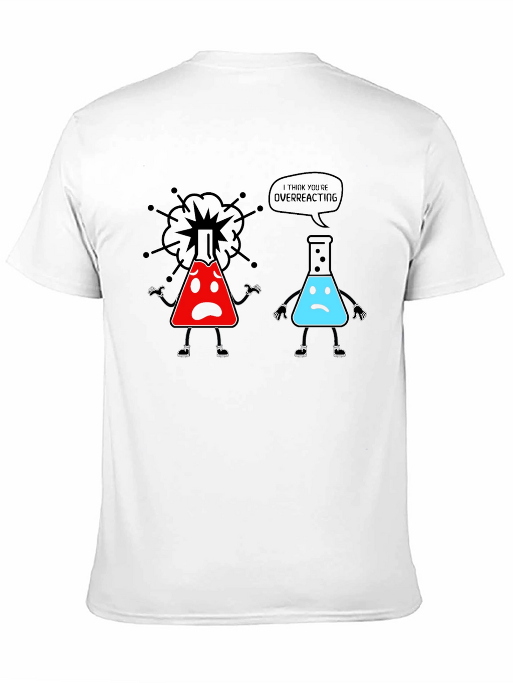 Overreacting Science T-Shirt - Funny Chemistry Tee