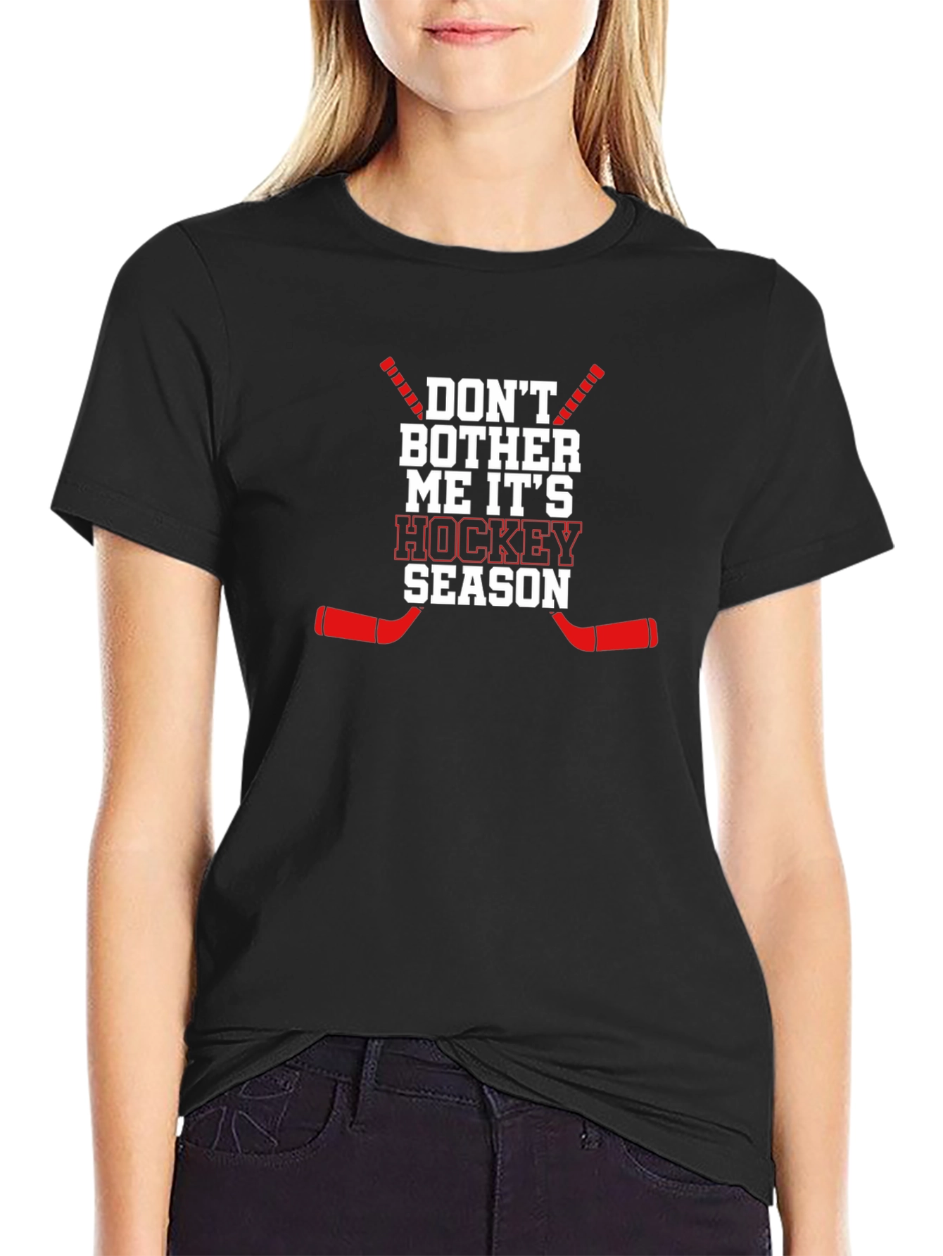 Dont Bother Me Hockey Season T-Shirt