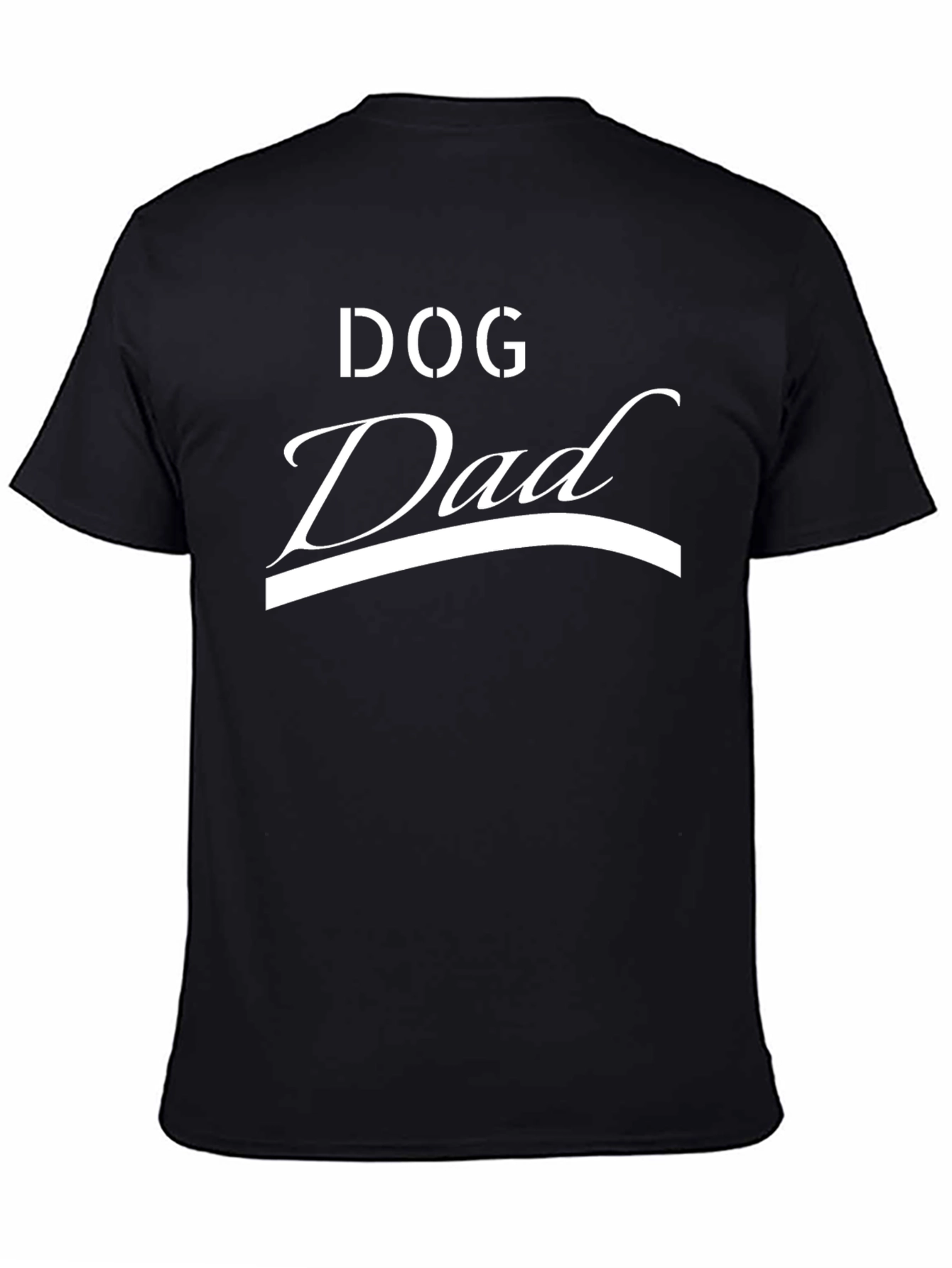 Dog Dad T-Shirt - Classic Black Tee