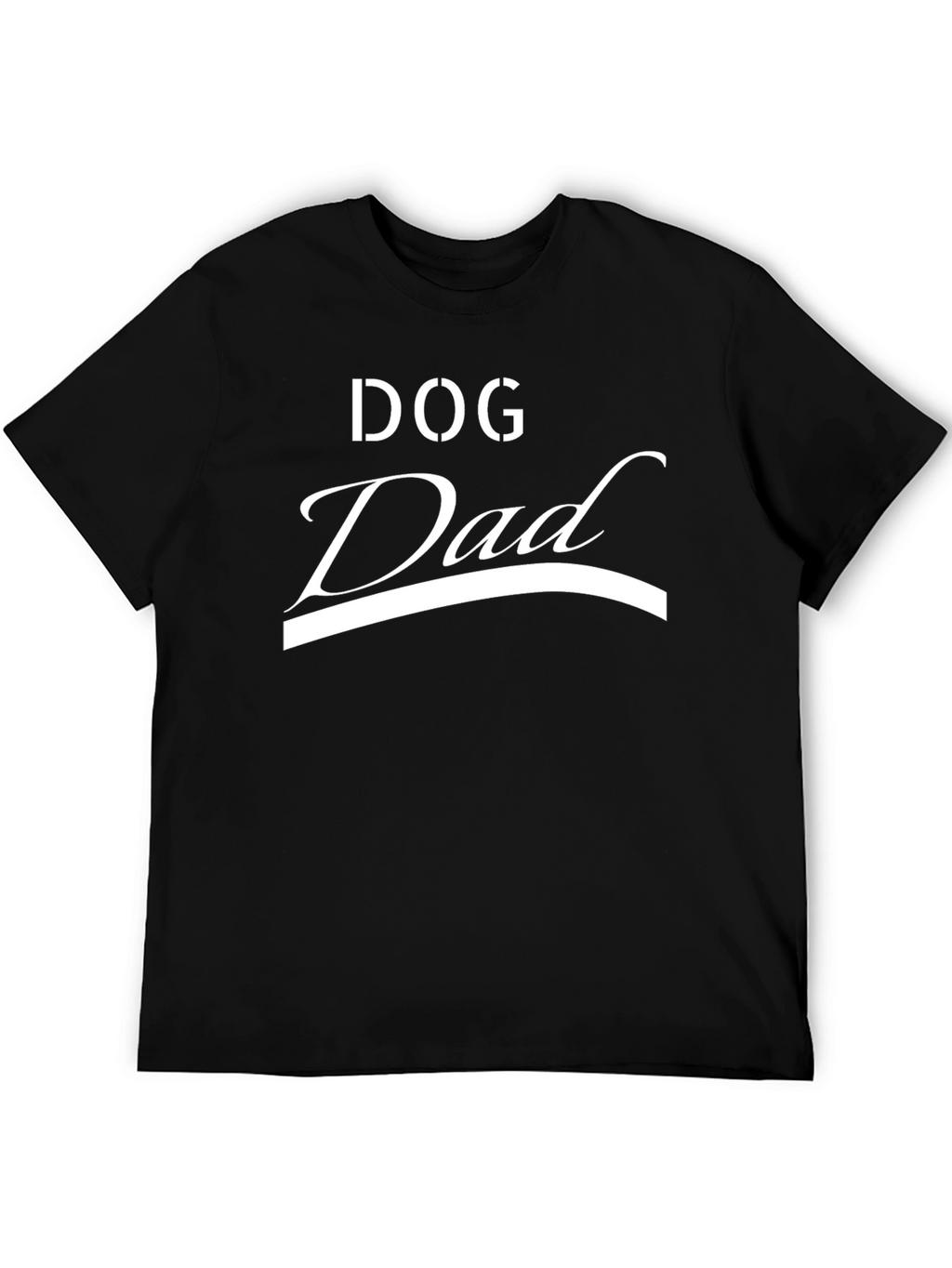 Dog Dad T-Shirt - Classic Black Tee