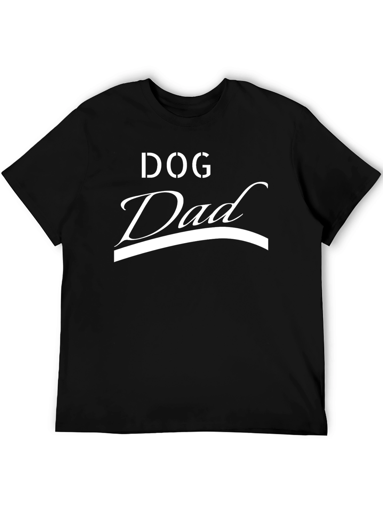 Dog Dad T-Shirt - Classic Black Tee