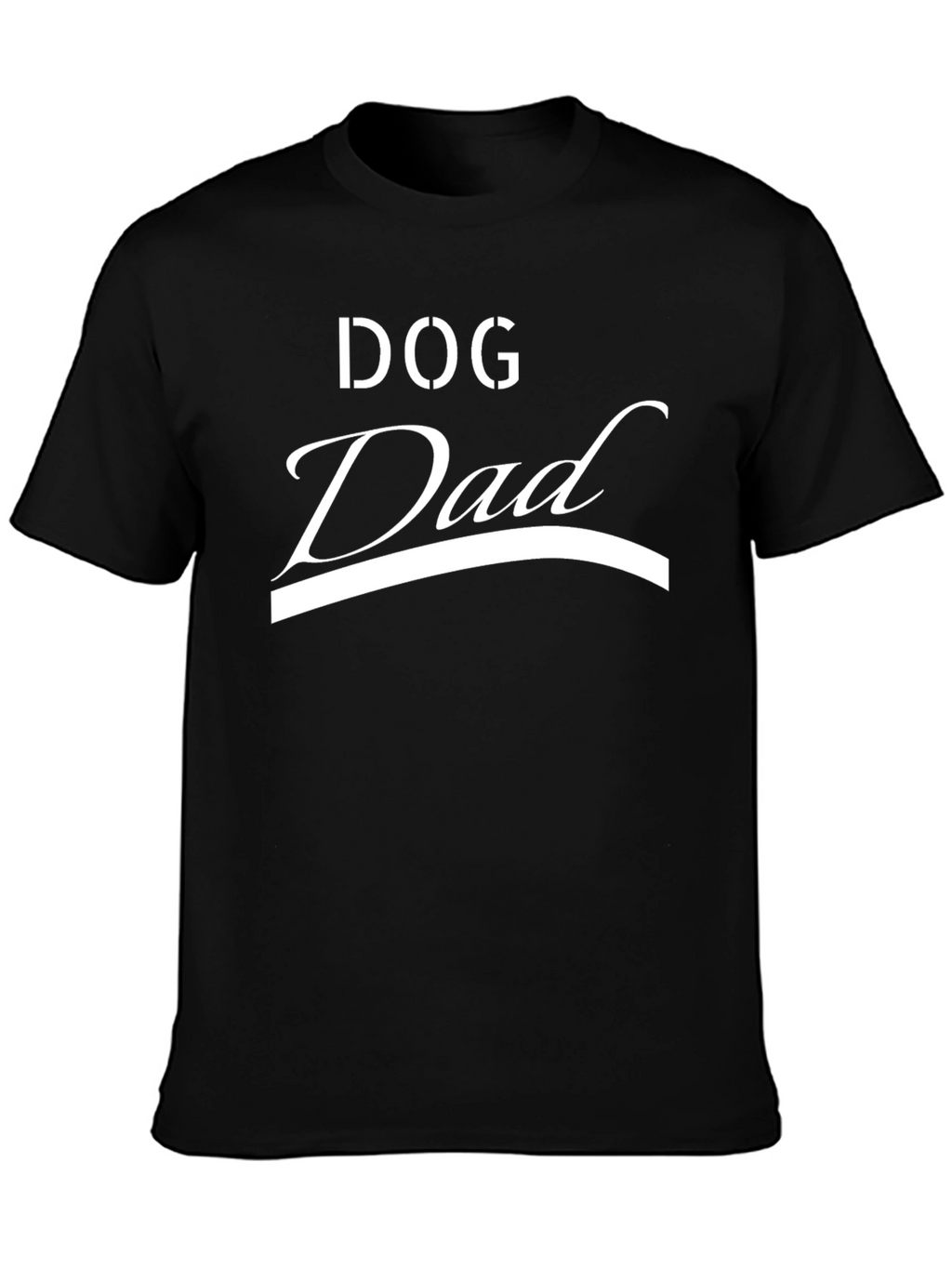 Dog Dad T-Shirt - Classic Black Tee