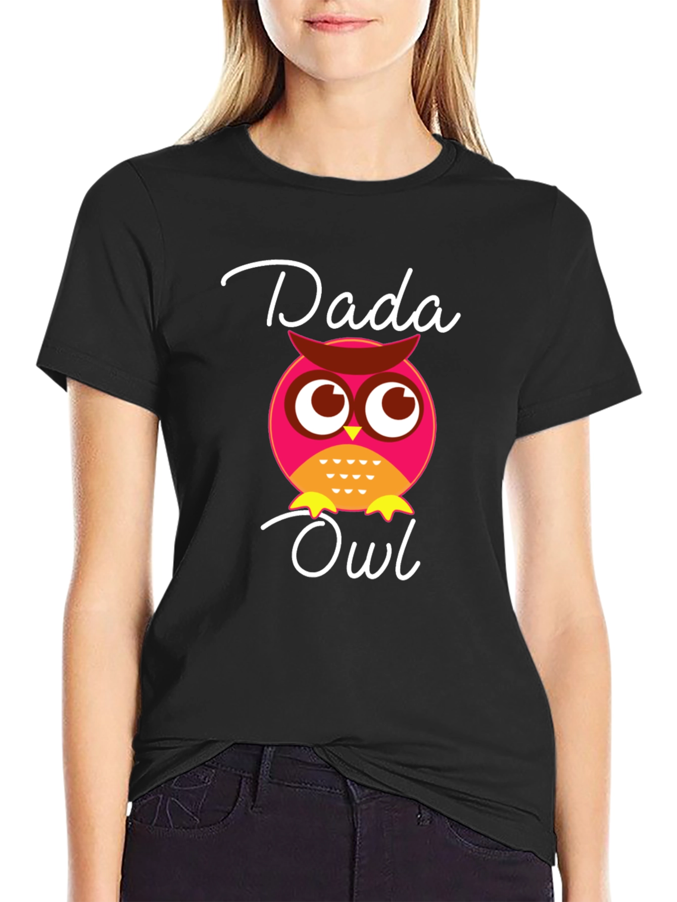 Dada Owl T-Shirt - Adorable Graphic Tee for Dads