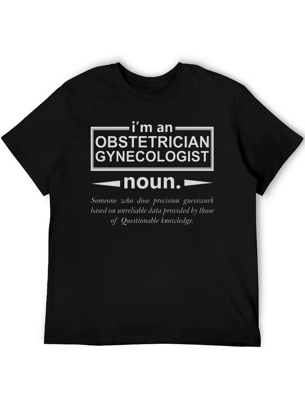 Obstetrician Gynecologist Definition T-Shirt