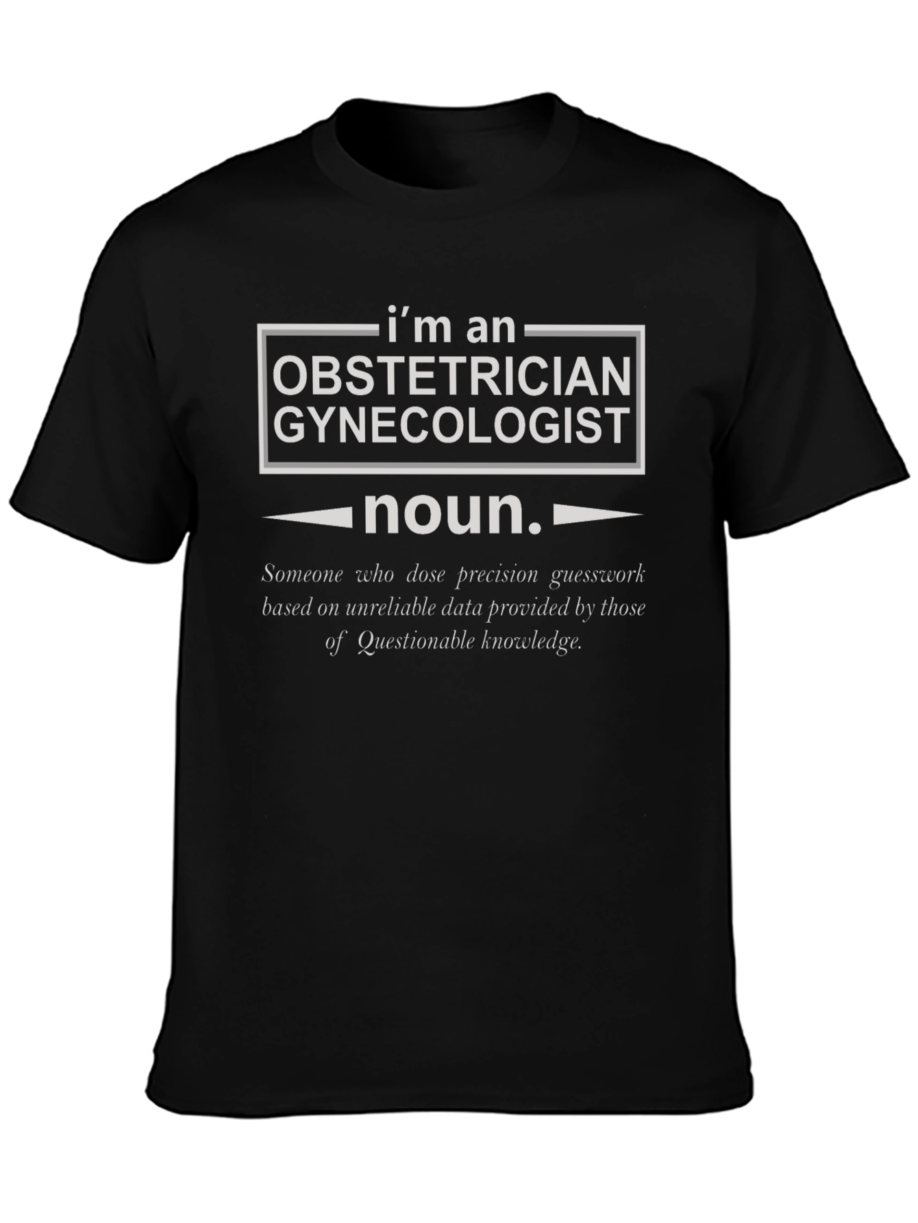 Obstetrician Gynecologist Definition T-Shirt