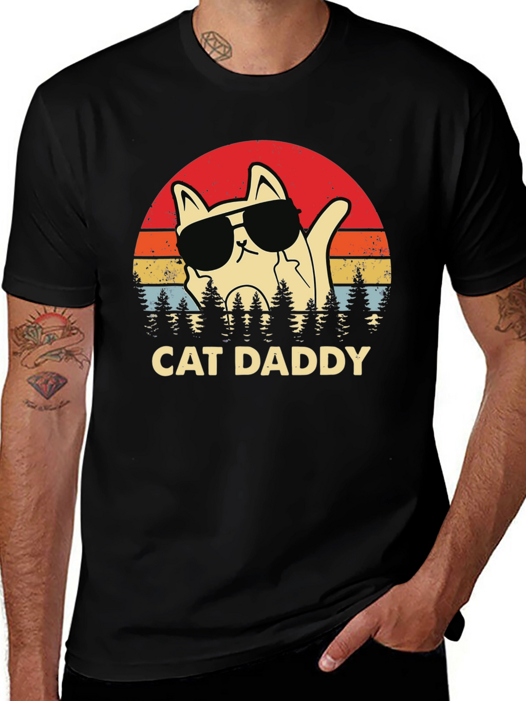 Cat Daddy Graphic Tee