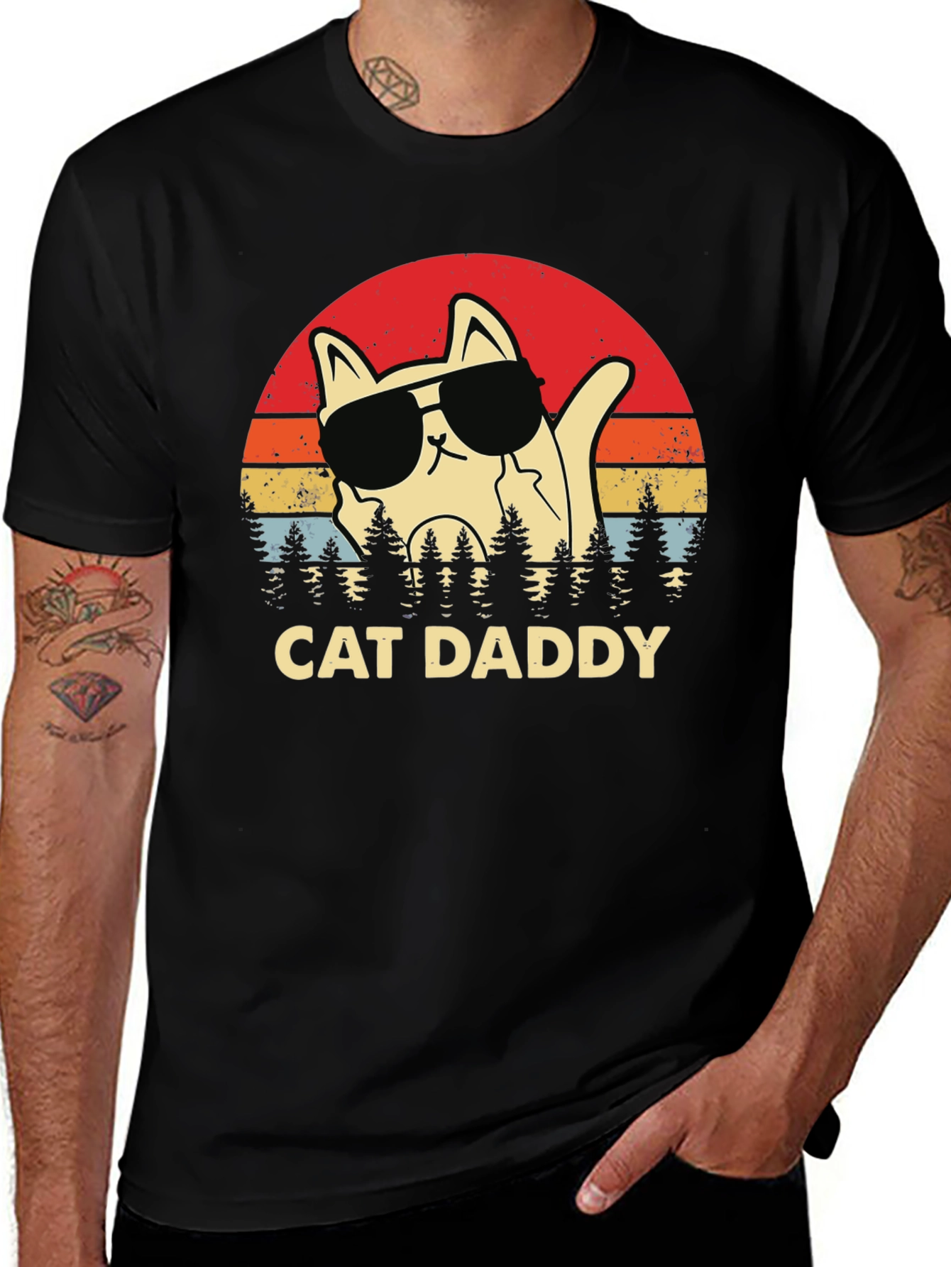 Cat Daddy Graphic Tee