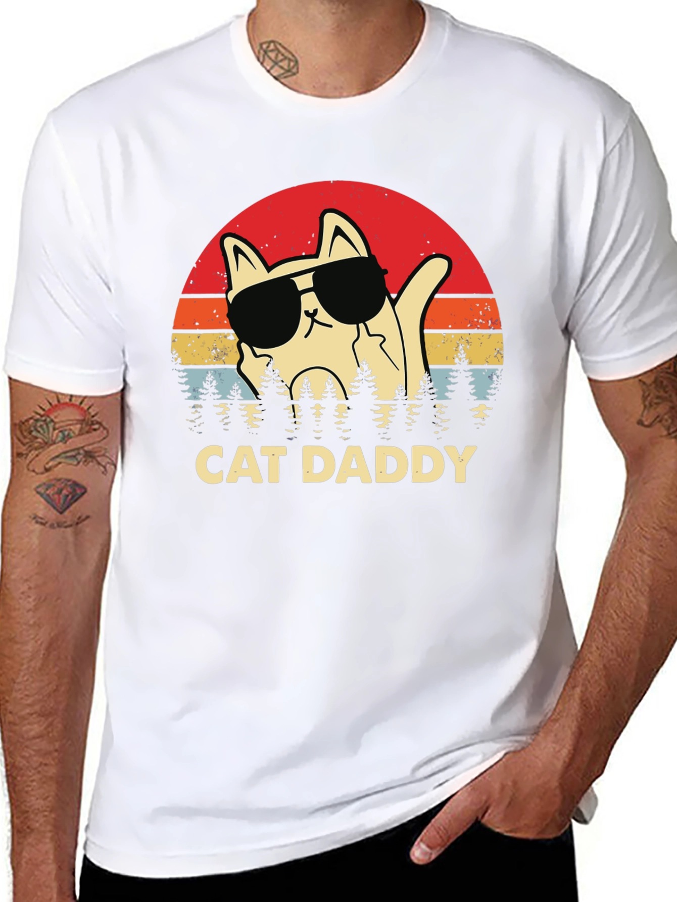 Cat Daddy Graphic Tee