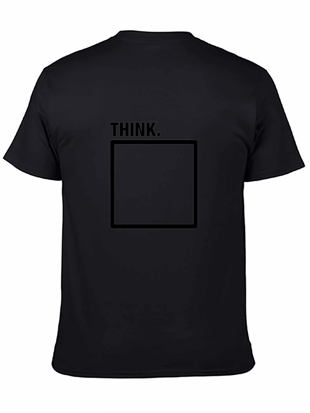 Think Outside the Box Black T-Shirt