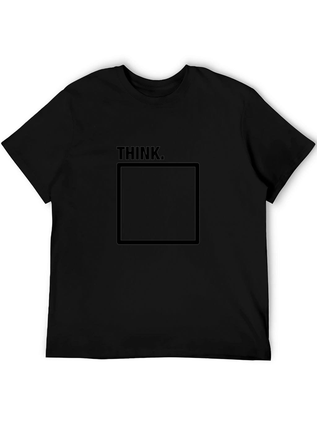 Think Outside the Box Black T-Shirt