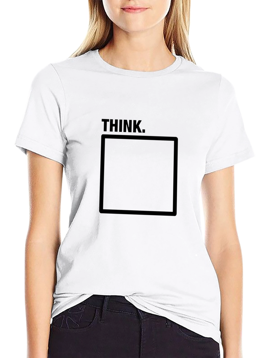 Think Outside the Box Black T-Shirt
