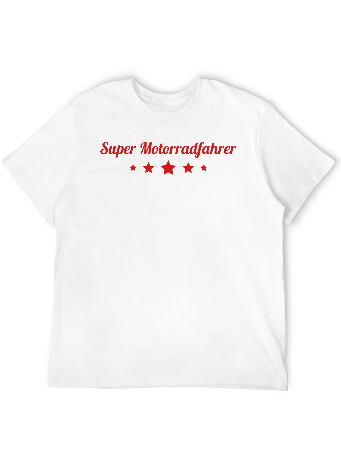 Super Motorradfahrer Graphic T-Shirt