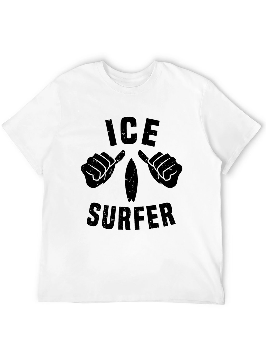 Ice Surfer Graphic Tee - Cool & Unique Design