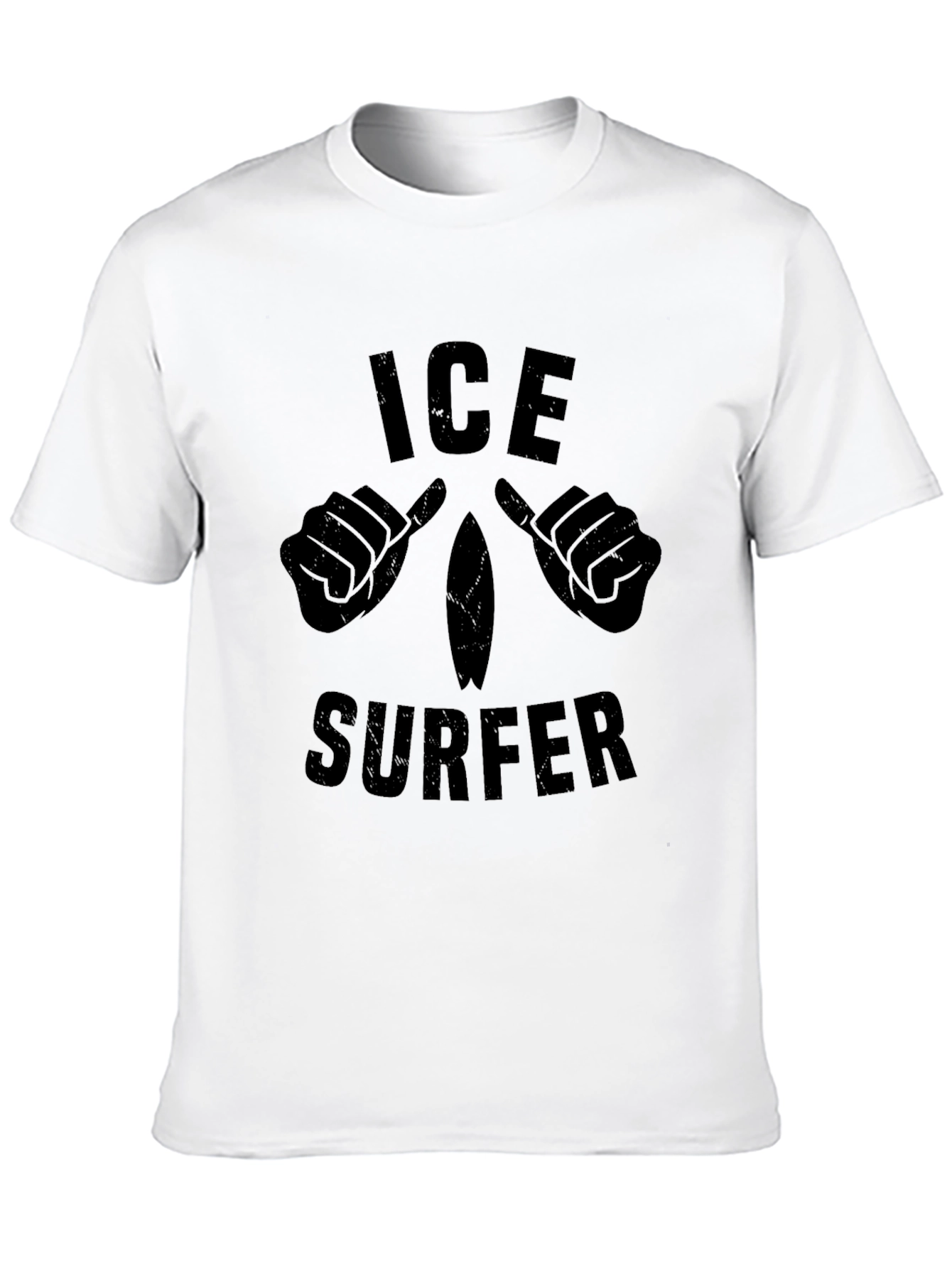 Ice Surfer Graphic Tee - Cool & Unique Design