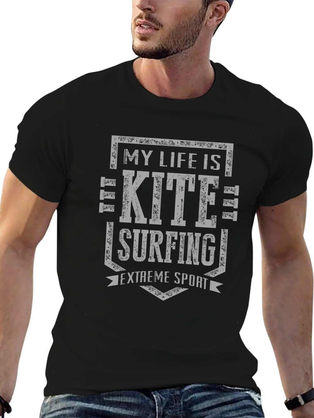 Kite Surfing Extreme Sport T-Shirt