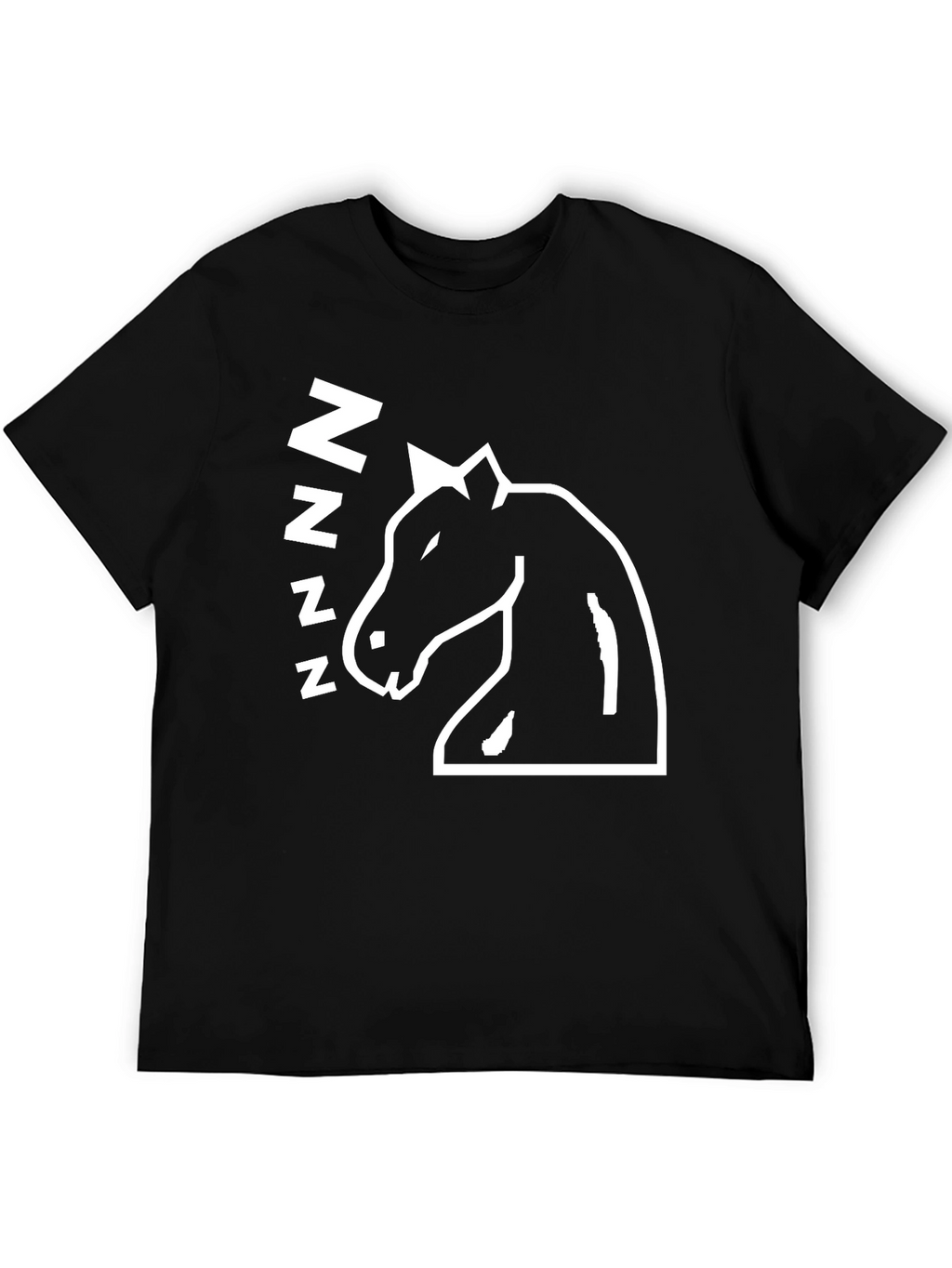 Sleepy Horse Graphic T-Shirt - Black