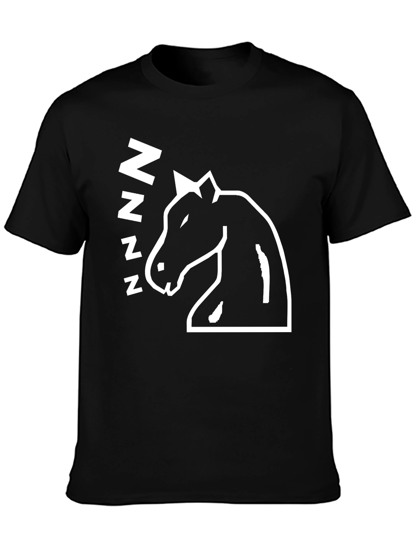 Sleepy Horse Graphic T-Shirt - Black