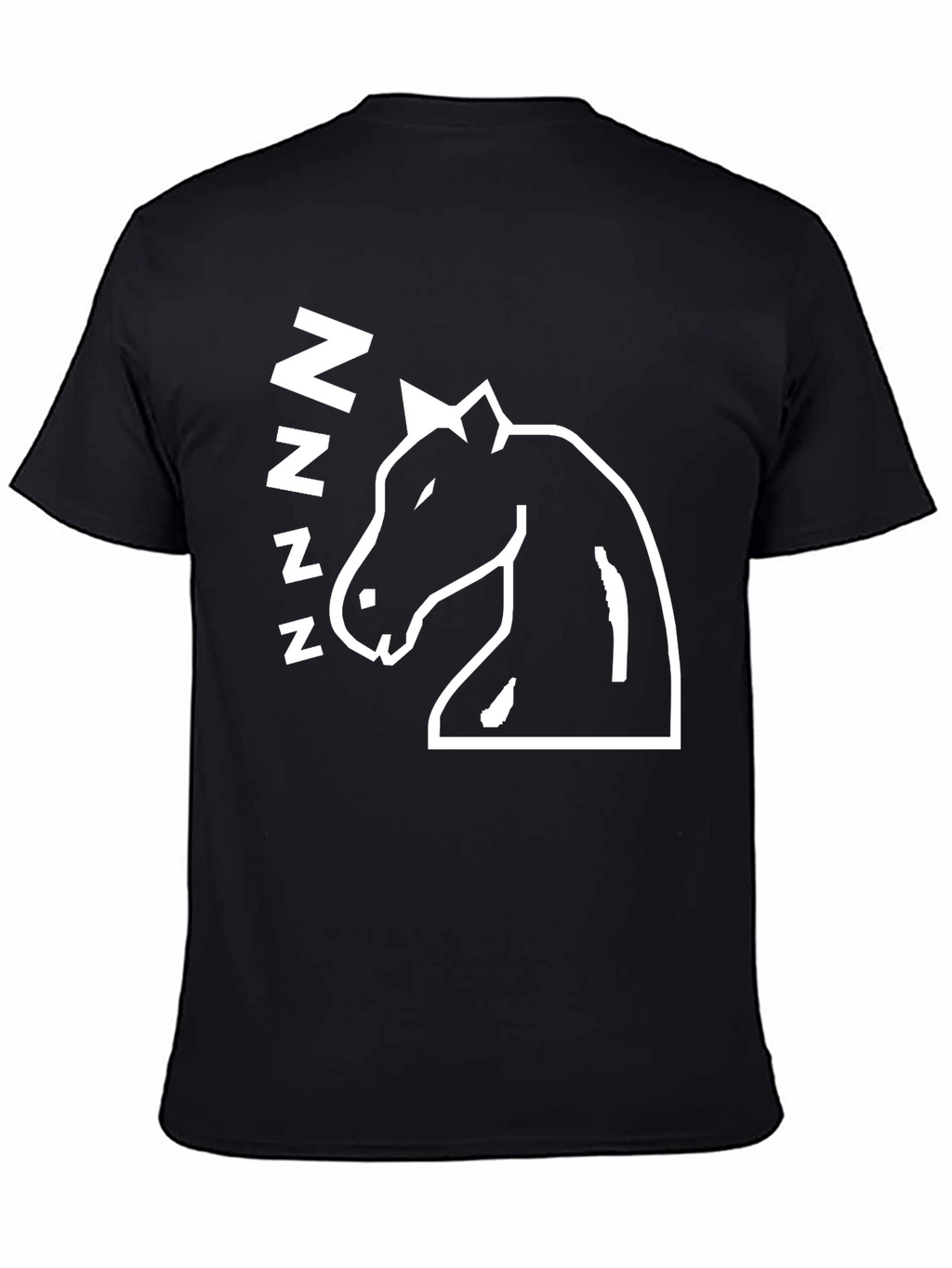Sleepy Horse Graphic T-Shirt - Black