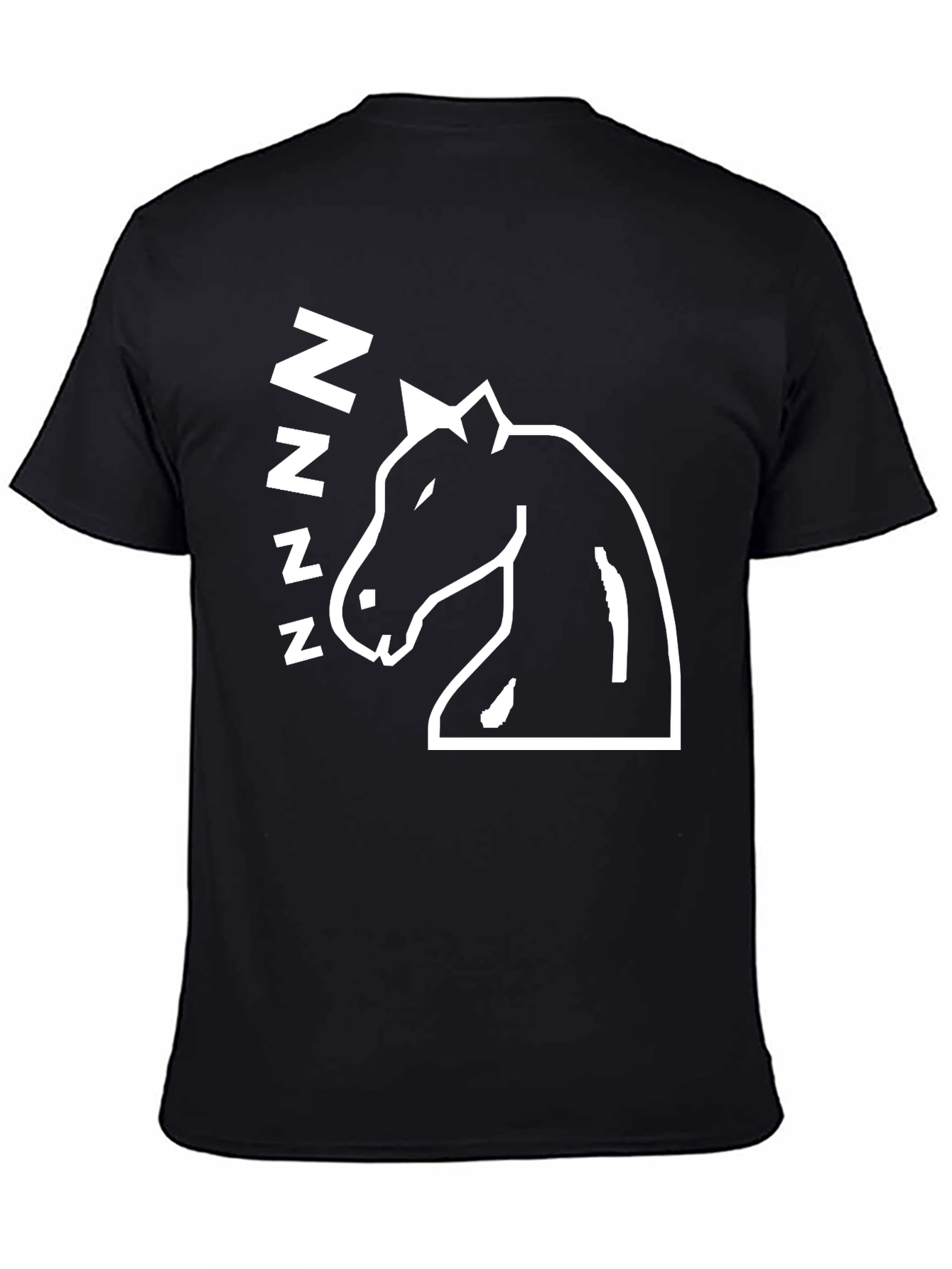 Sleepy Horse Graphic T-Shirt - Black