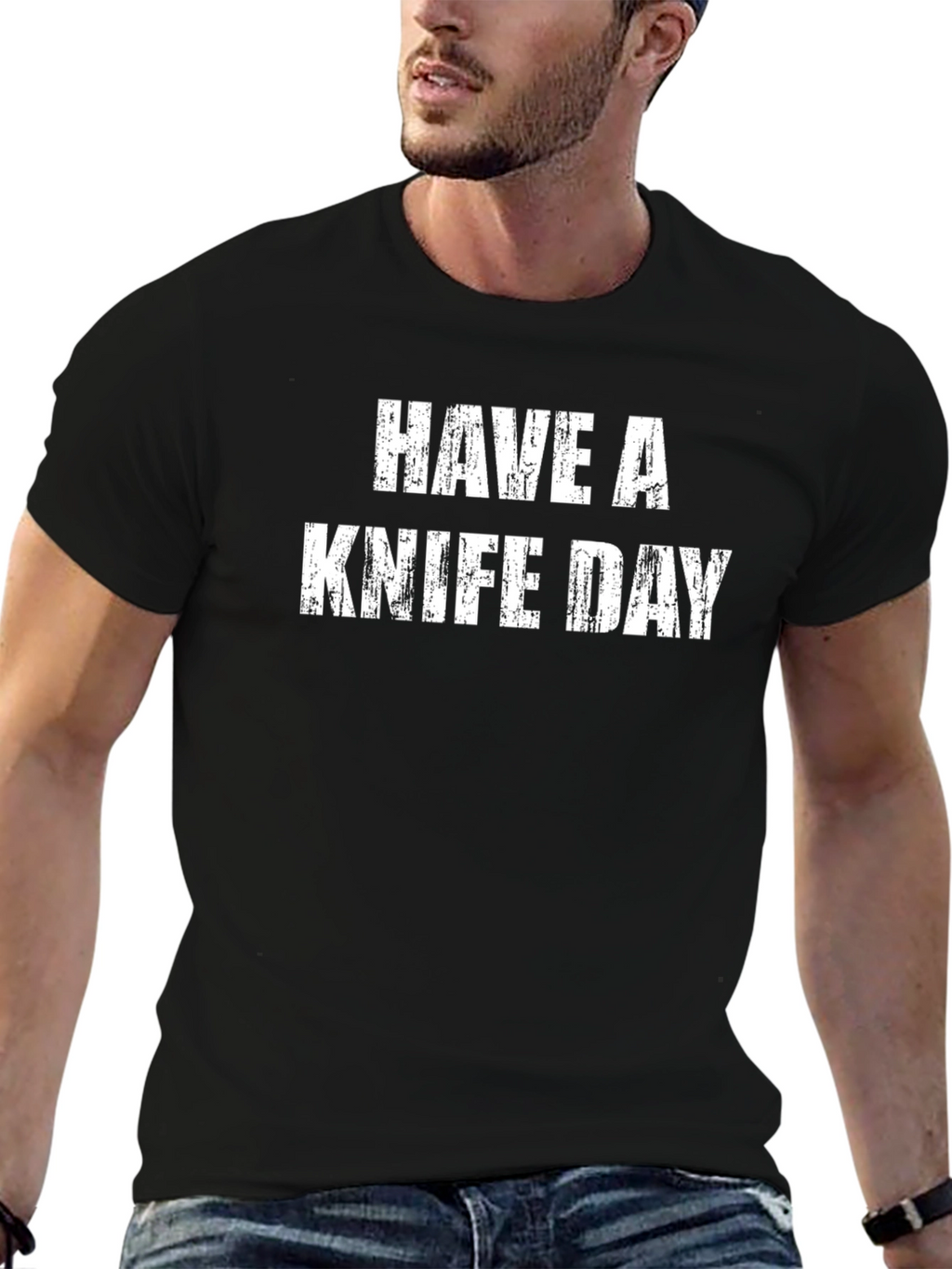 Have A Knife Day Graphic Tee
