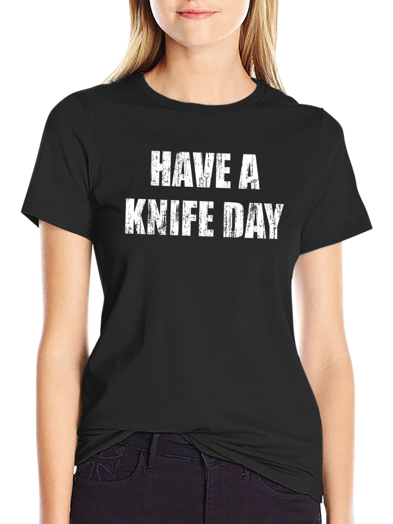 Have A Knife Day Graphic Tee