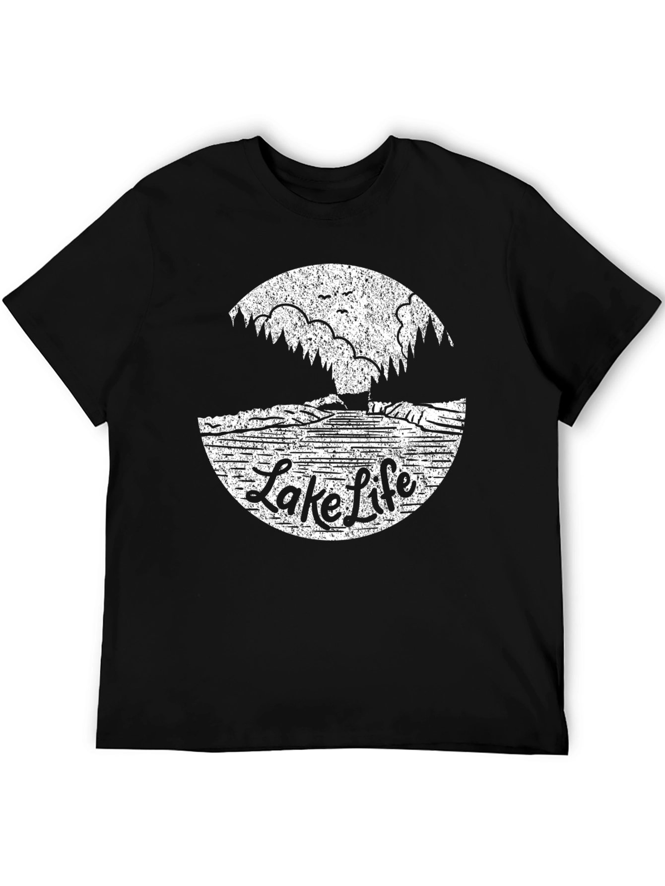 Lake Life Graphic Tee - Comfort Fit Cotton T-Shirt