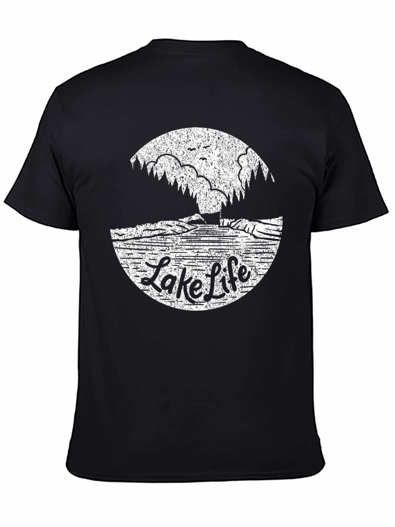 Lake Life Graphic Tee - Comfort Fit Cotton T-Shirt