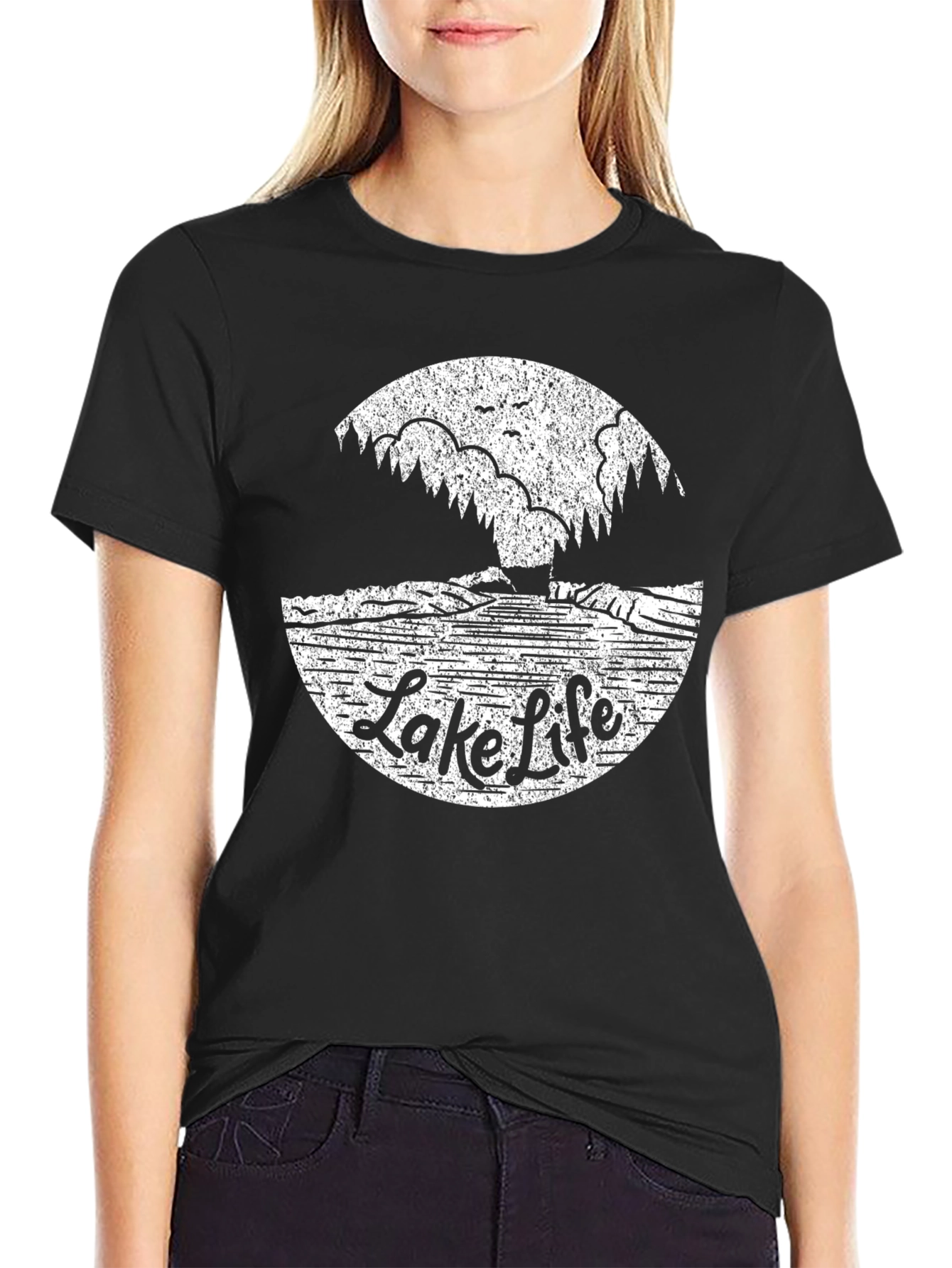Lake Life Graphic Tee - Comfort Fit Cotton T-Shirt