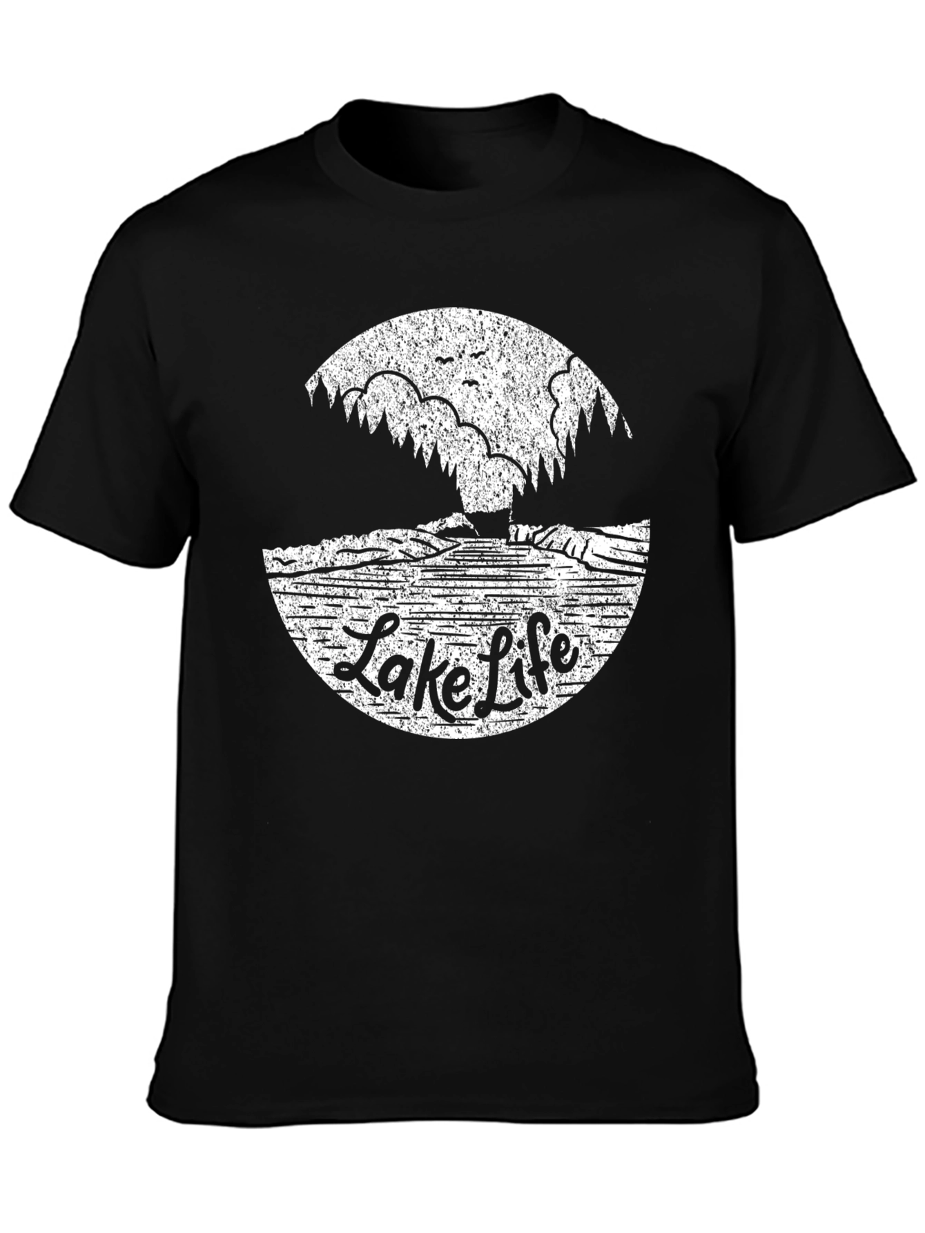 Lake Life Graphic Tee - Comfort Fit Cotton T-Shirt