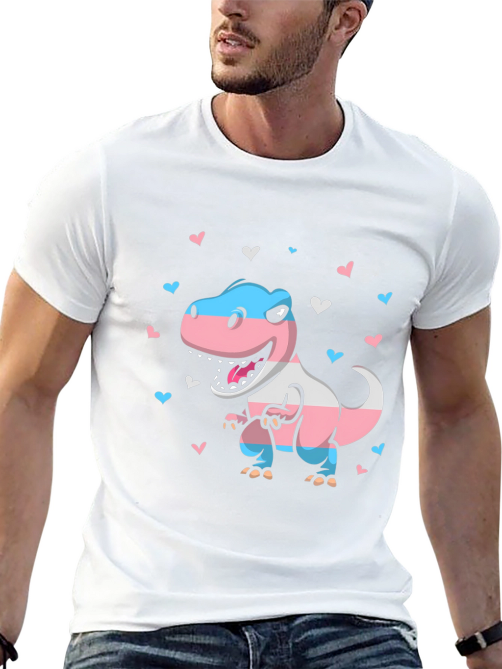 Trans Pride Dinosaur T-Shirt
