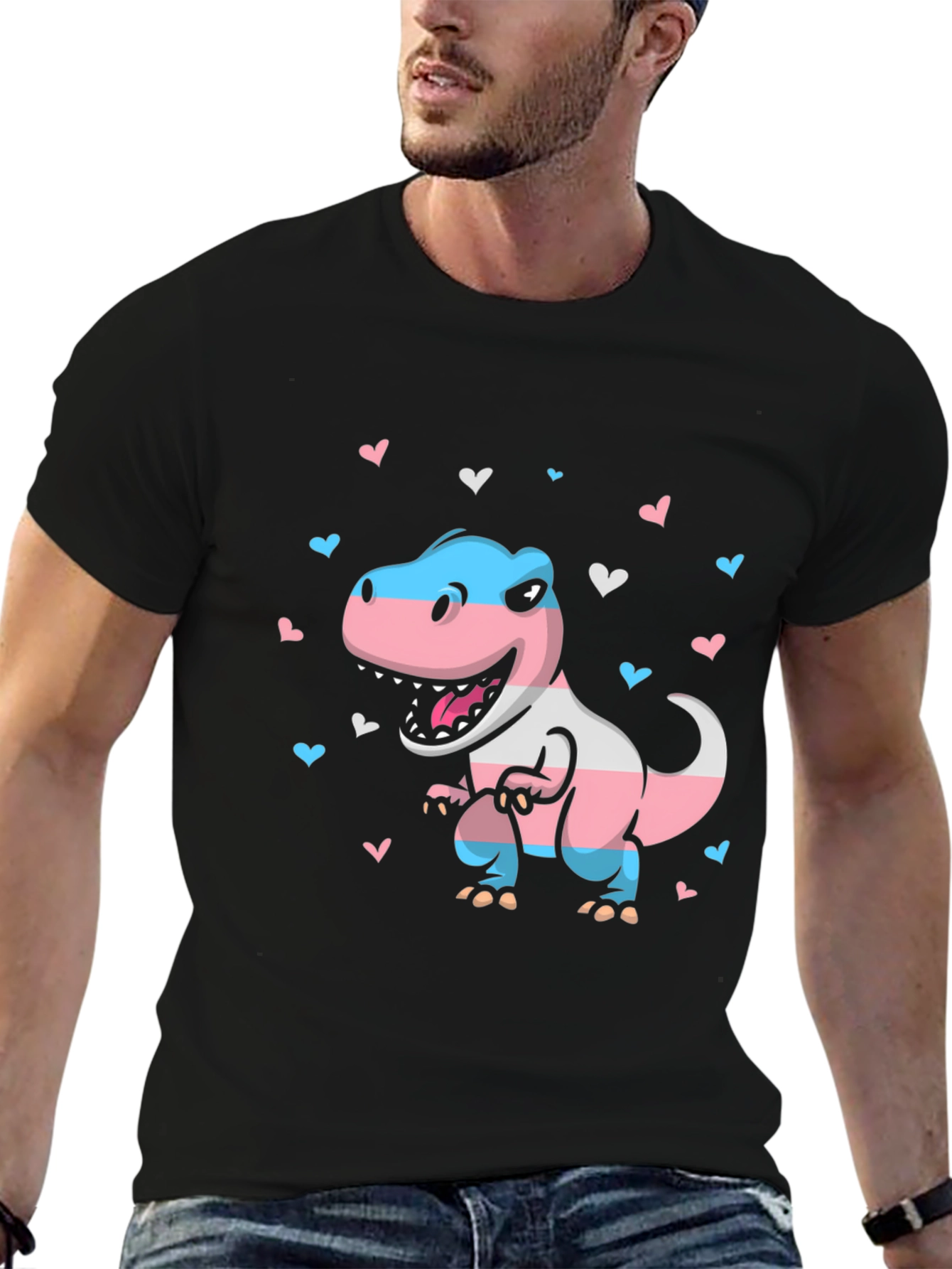 Trans Pride Dinosaur T-Shirt