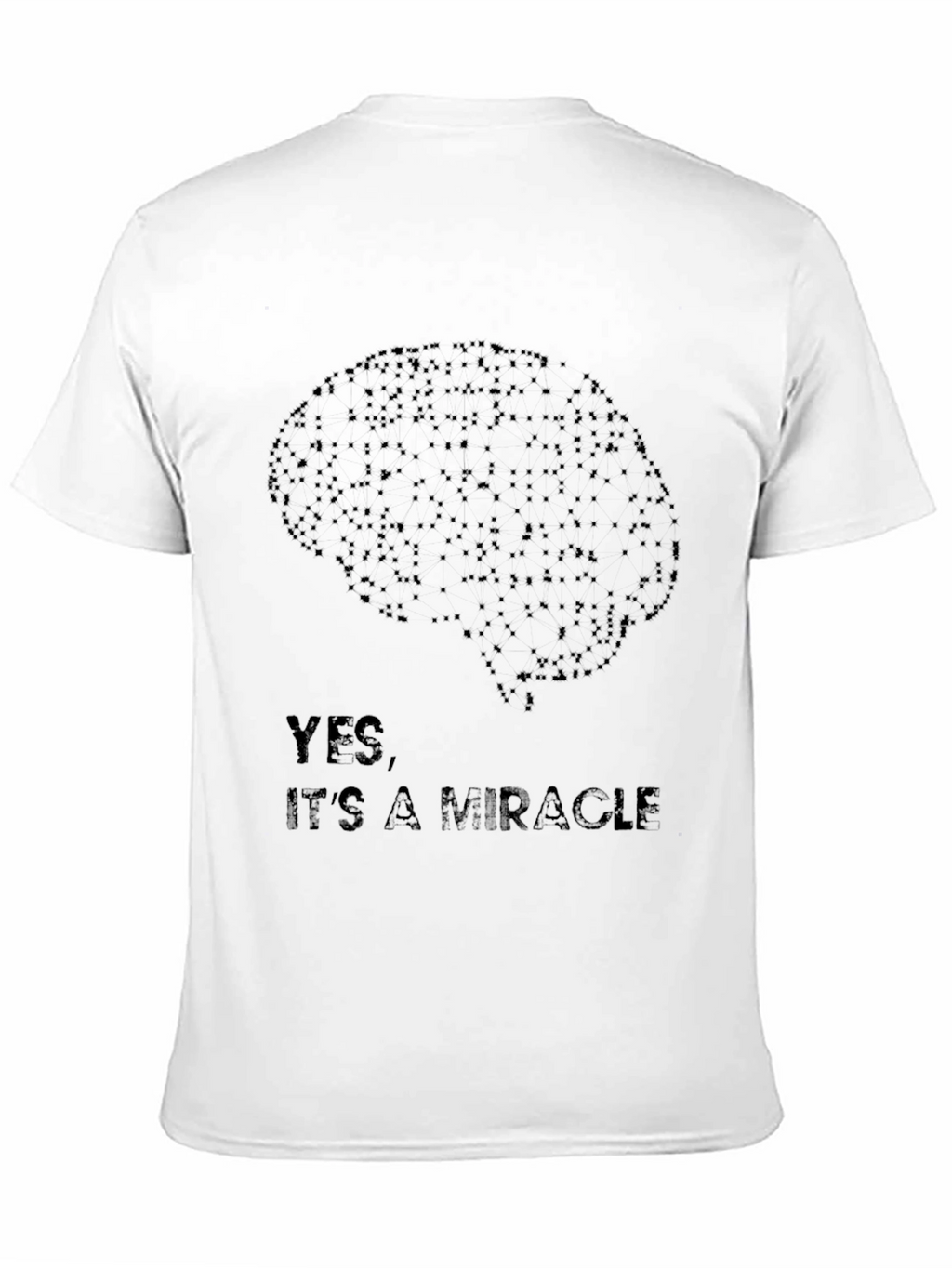 Brain Miracle Graphic T-Shirt - Black