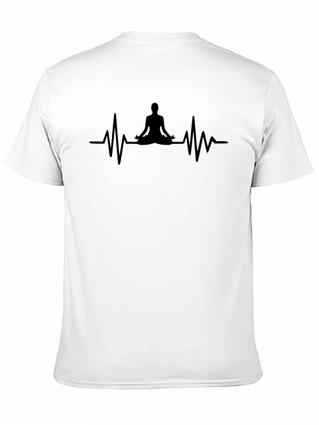 Yoga Heartbeat T-Shirt - Meditate in Style!