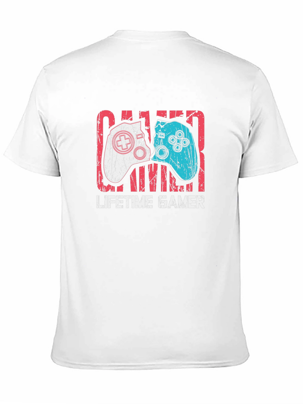 Lifetime Gamer Graphic Tee - Black Cotton