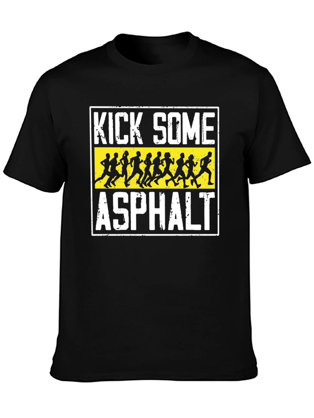 Kick Some Asphalt Running T-Shirt