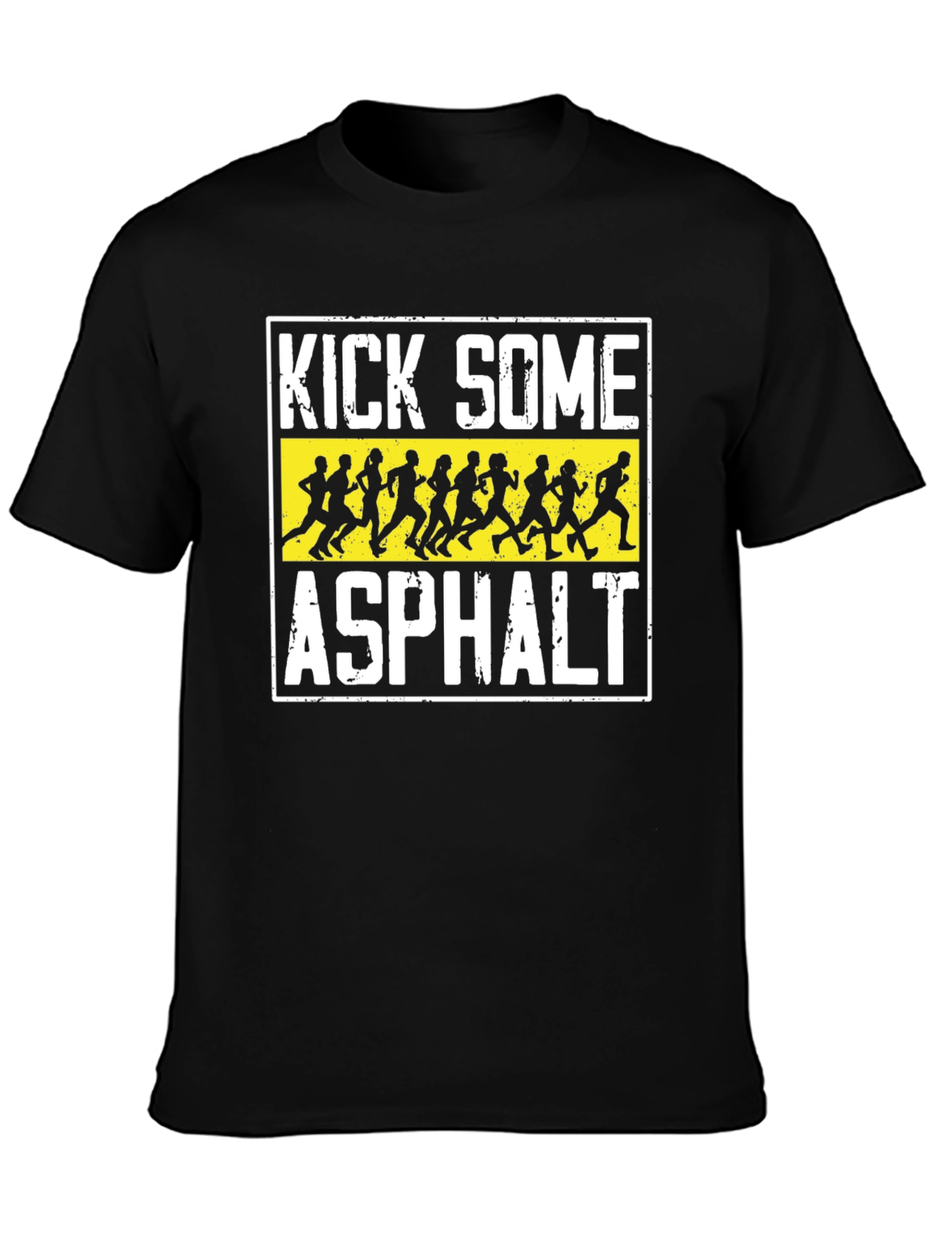 Kick Some Asphalt Running T-Shirt
