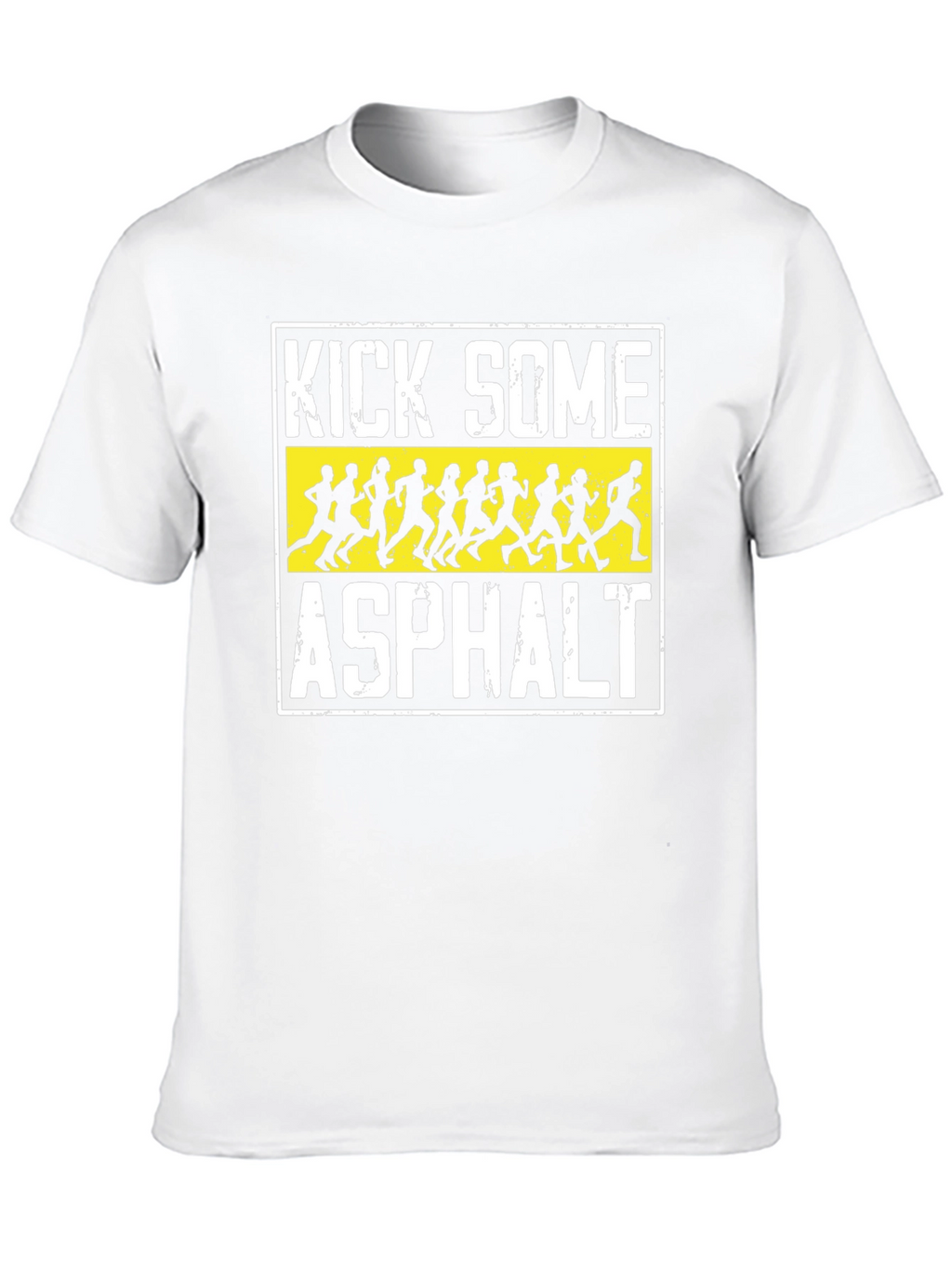 Kick Some Asphalt Running T-Shirt