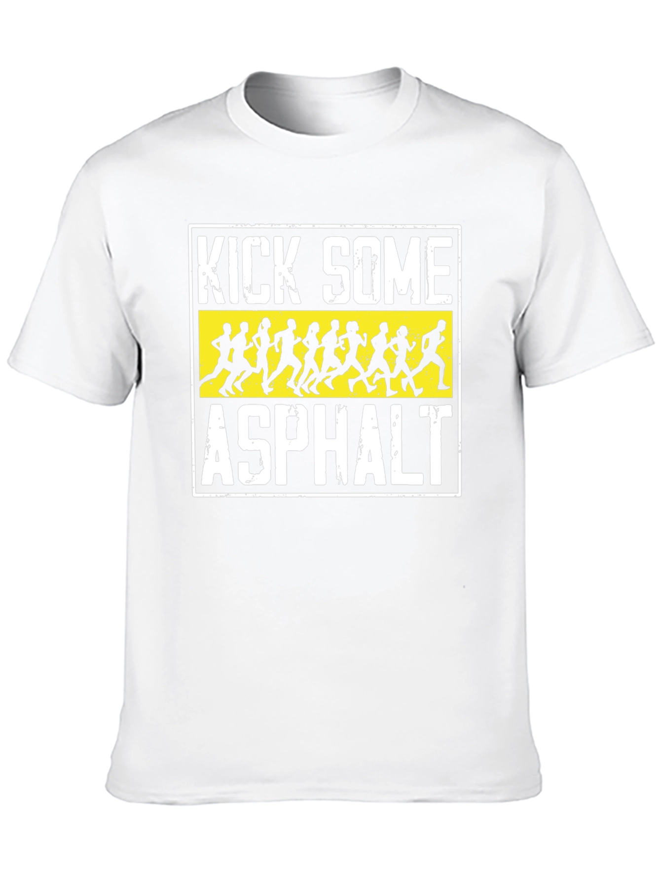 Kick Some Asphalt Running T-Shirt
