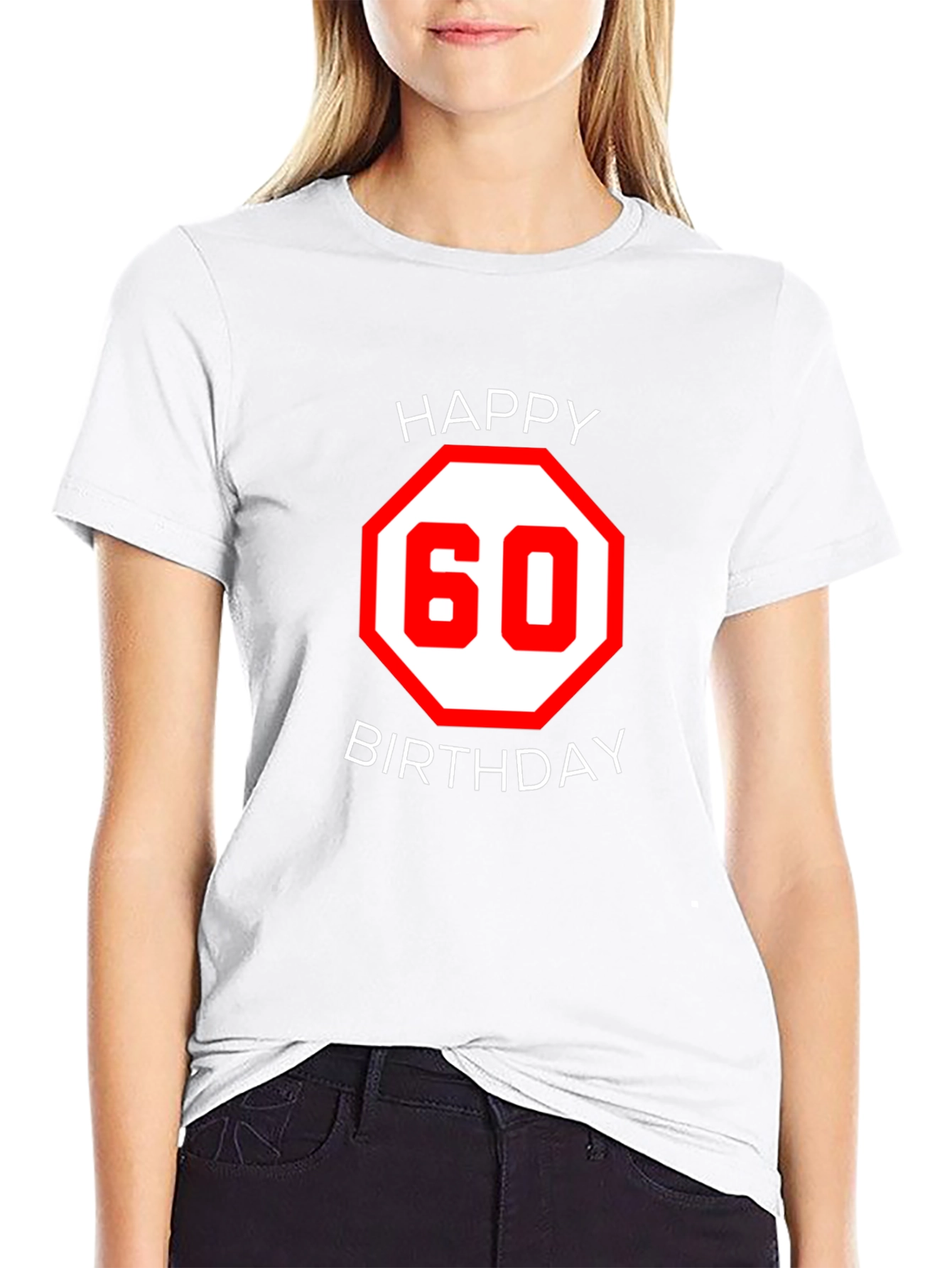 Happy 60th Birthday Black T-Shirt